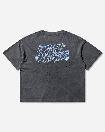 Satisfy Mothtech T Shirt Aged Black T-Shirts Shortsleeve 21002 00A14 