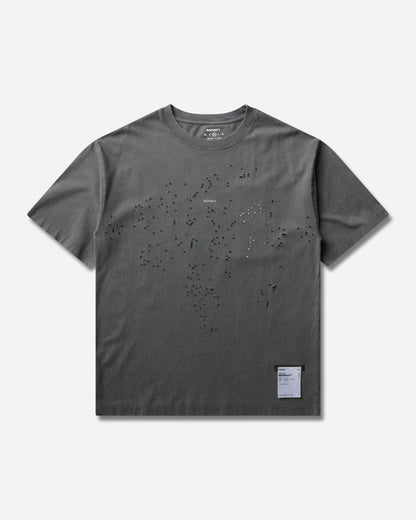 Satisfy Mothtech T Shirt Faded Black SA T-Shirts Shortsleeve 11006-01A01 01A01
