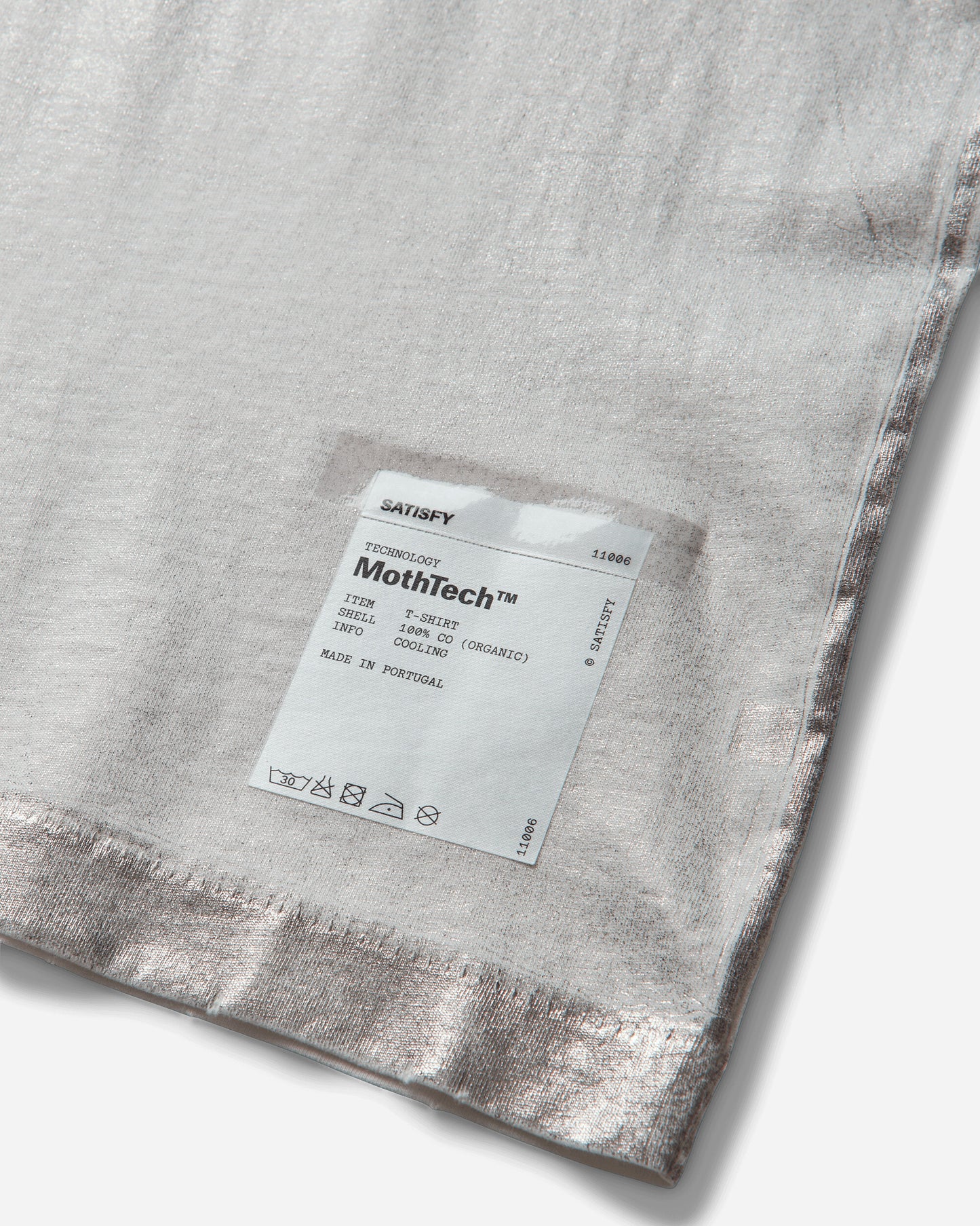 Satisfy Mothtech T Shirt Silver T-Shirts Shortsleeve 11006 80K02