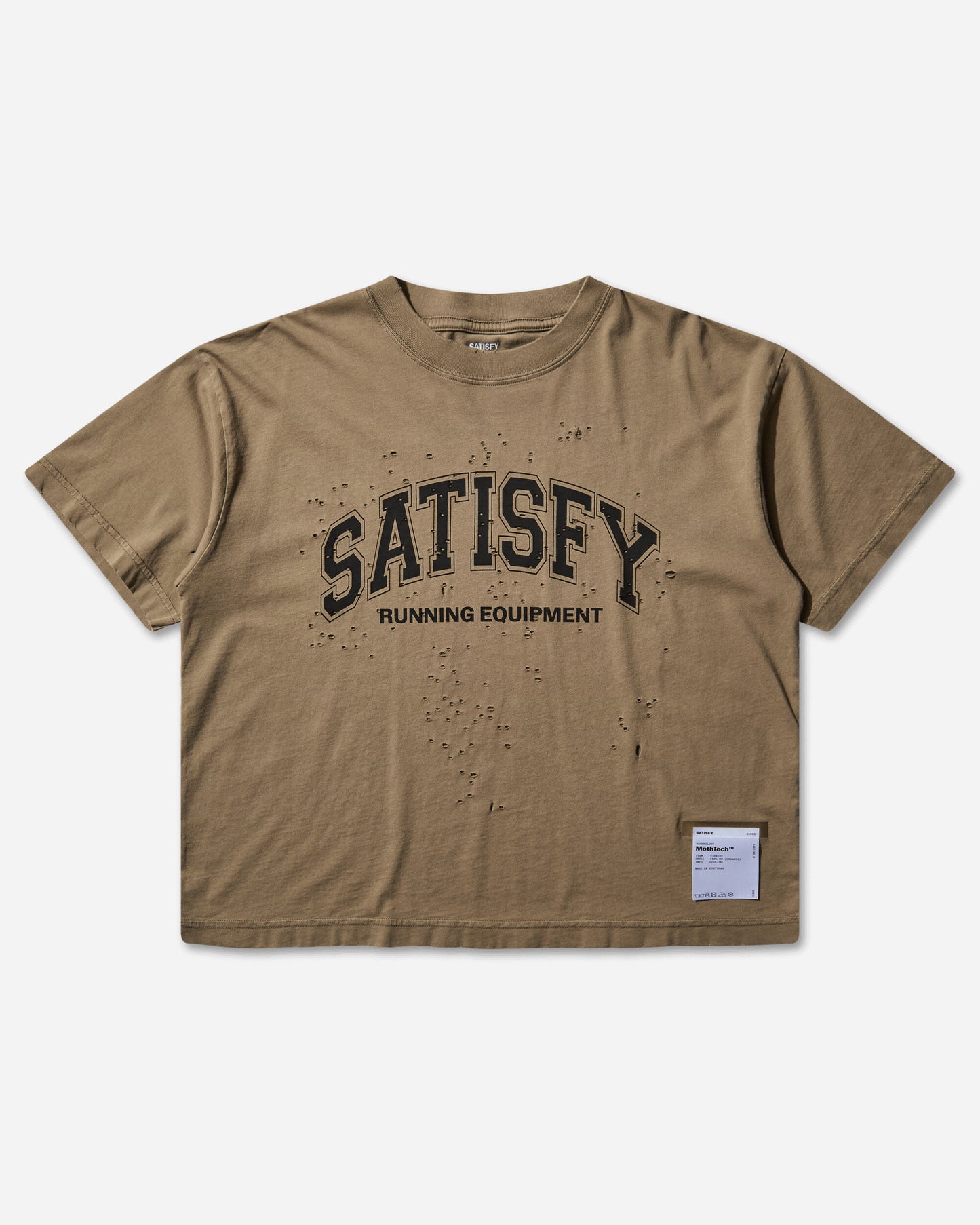 Satisfy Mothtech T Shirt Aged Falcon T-Shirts Shortsleeve 21002 91A04 