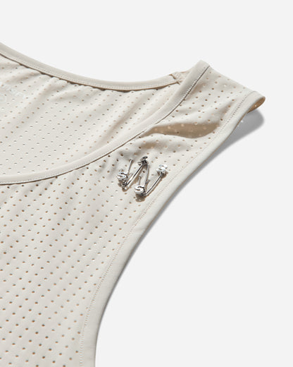 Satisfy Space‑O Singlet Chalk T-Shirts Shortsleeve 11004 CHSAB