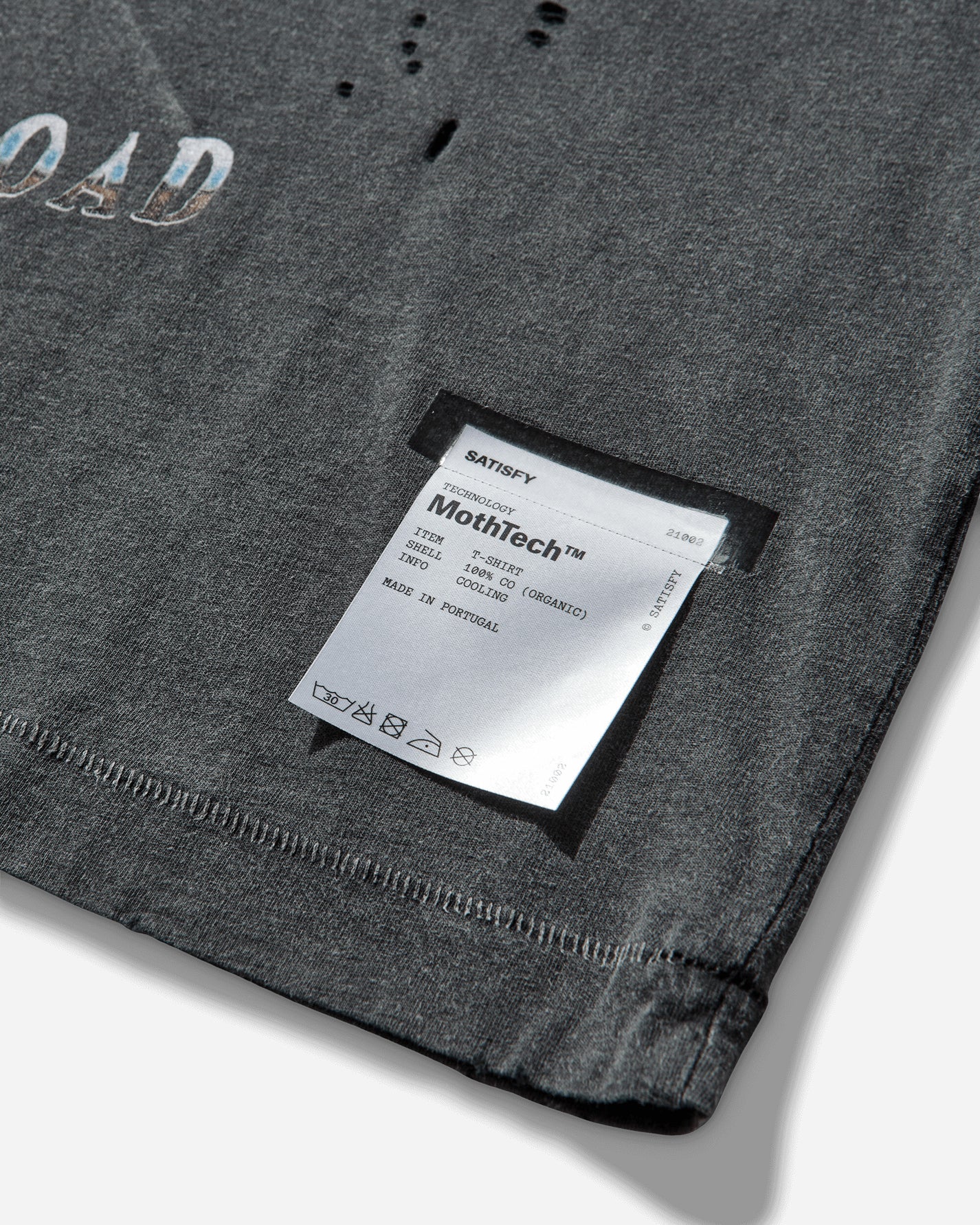 Satisfy Wmns Mothtech T Shirt Aged Black T-Shirts Shortsleeve 21002 00A15