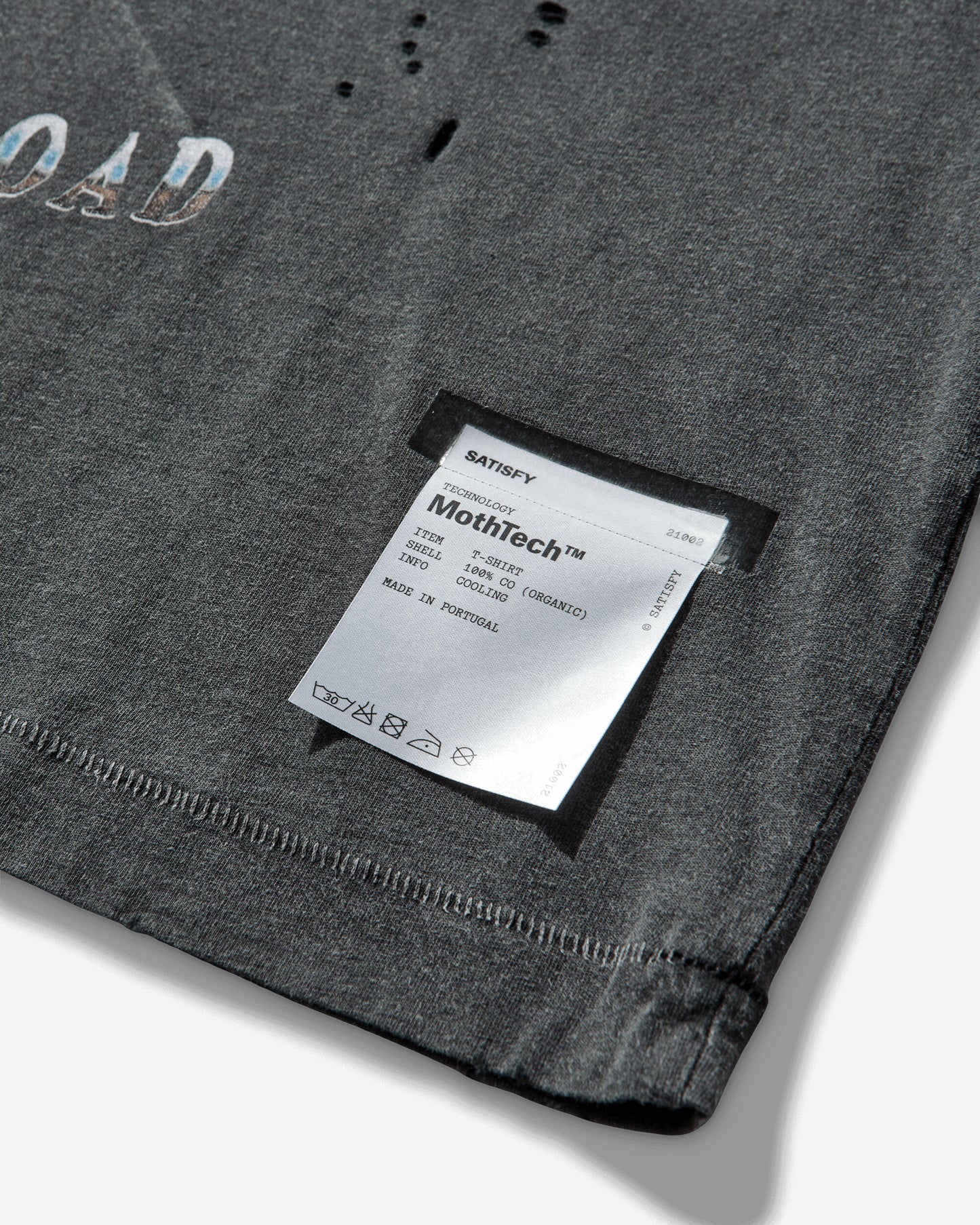 Satisfy Wmns Mothtech T Shirt Aged Black T-Shirts Shortsleeve 21002 00A15