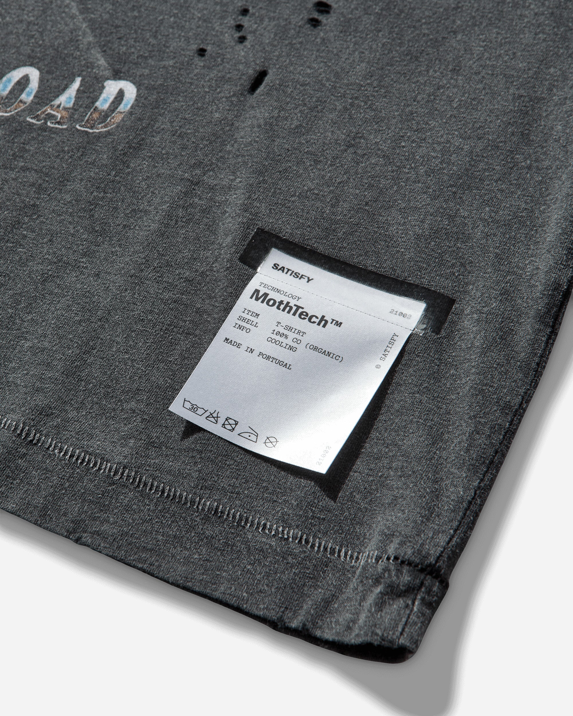 Satisfy Wmns Mothtech T Shirt Aged Black T-Shirts Shortsleeve 21002 00A15