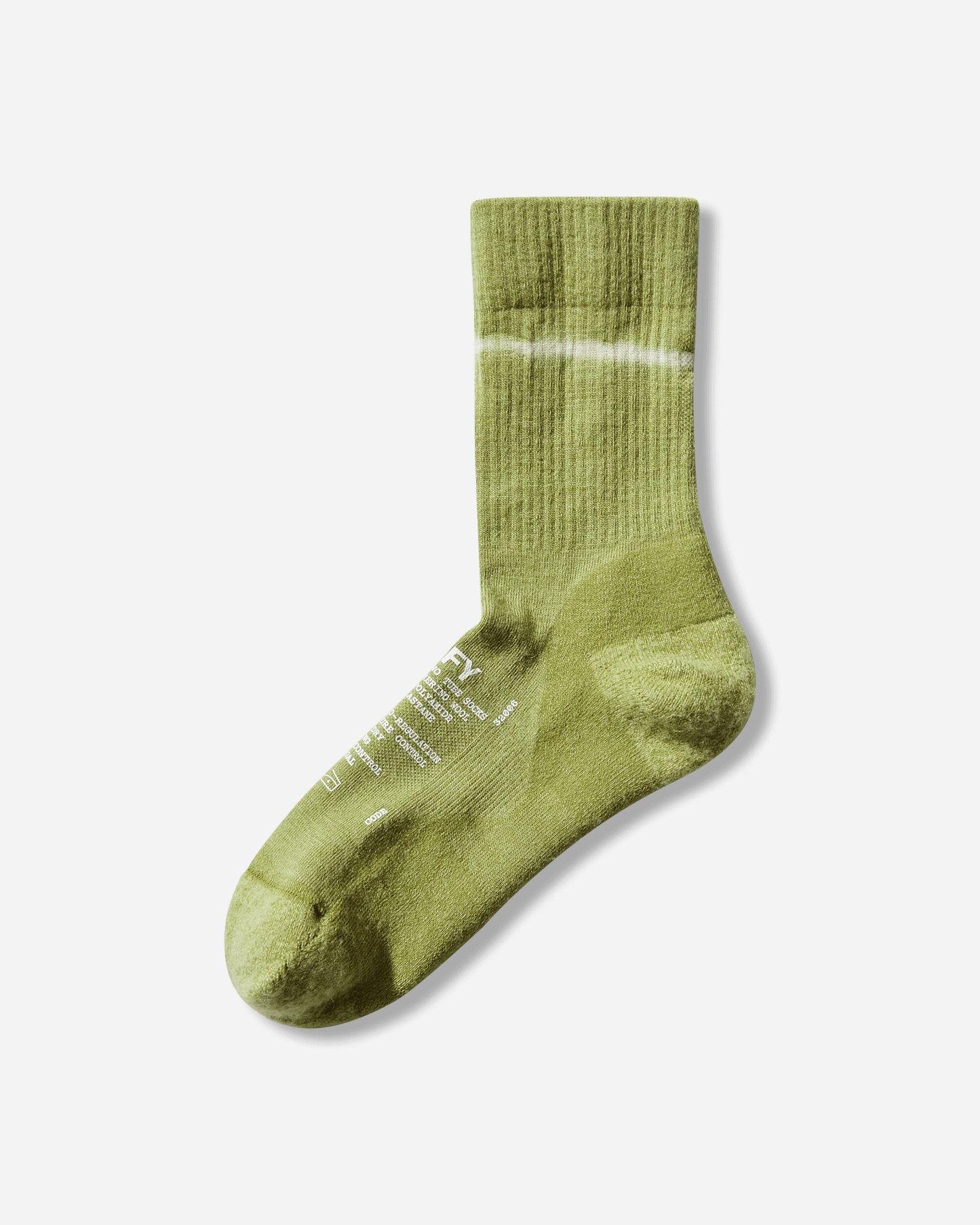 Satisfy Merino Nylon Tube Socks Tie Dye Grenoble Green Underwear Socks 32002 51H00