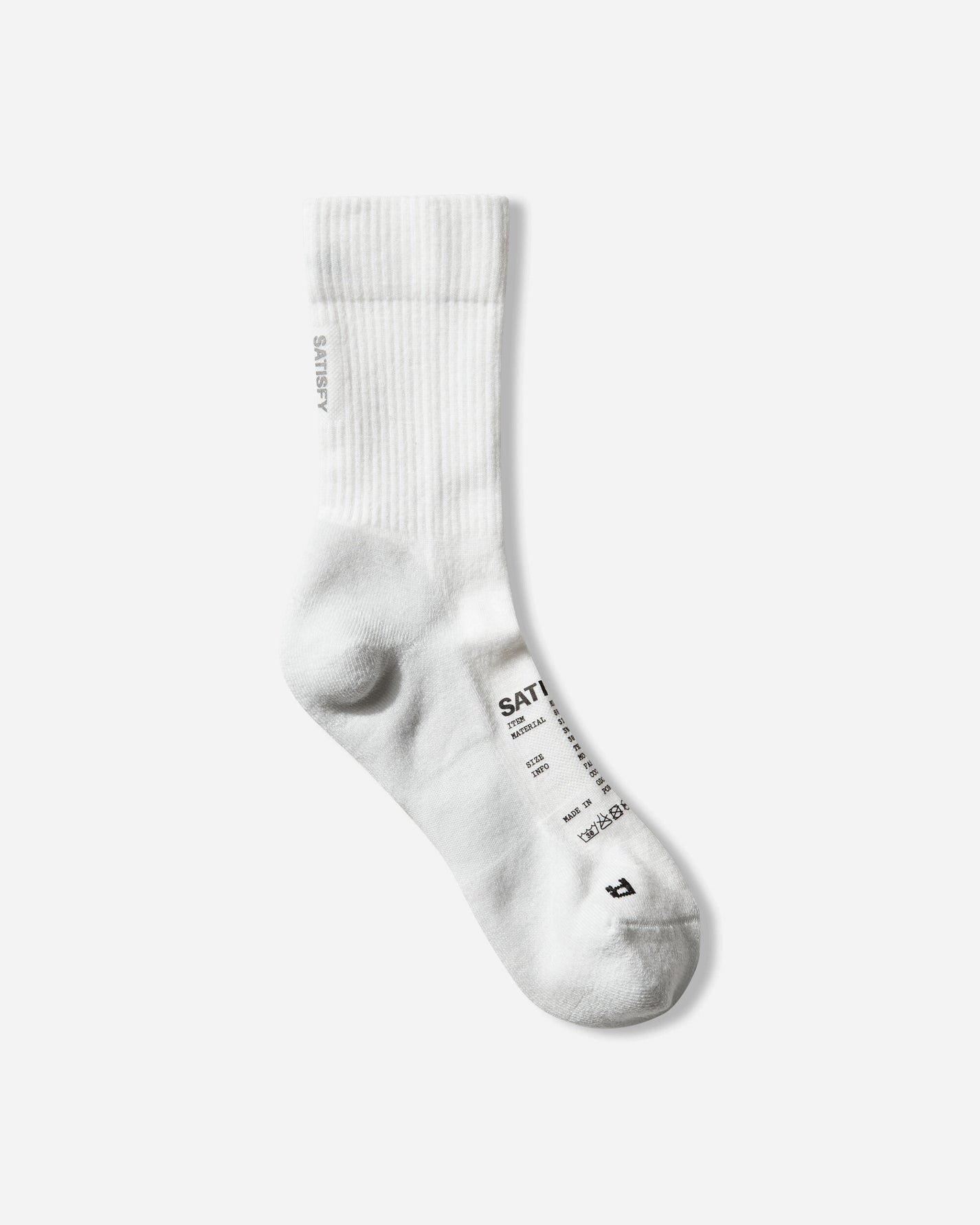 Satisfy Merino Nylon Tube Socks Off White Underwear Socks 32002 11100