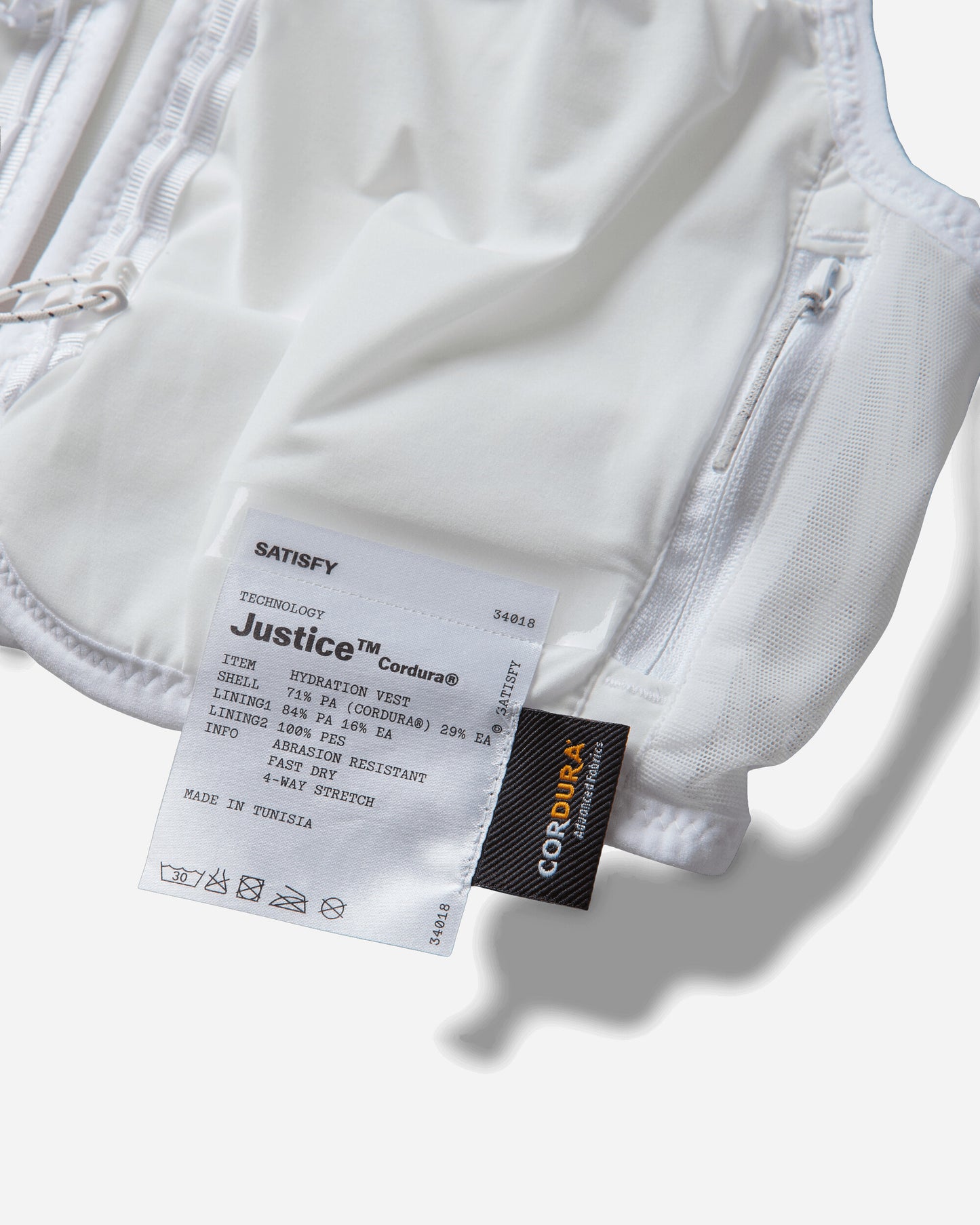 Satisfy Justice Cordura Hydration Off White SA Coats and Jackets Vests 34044 11101