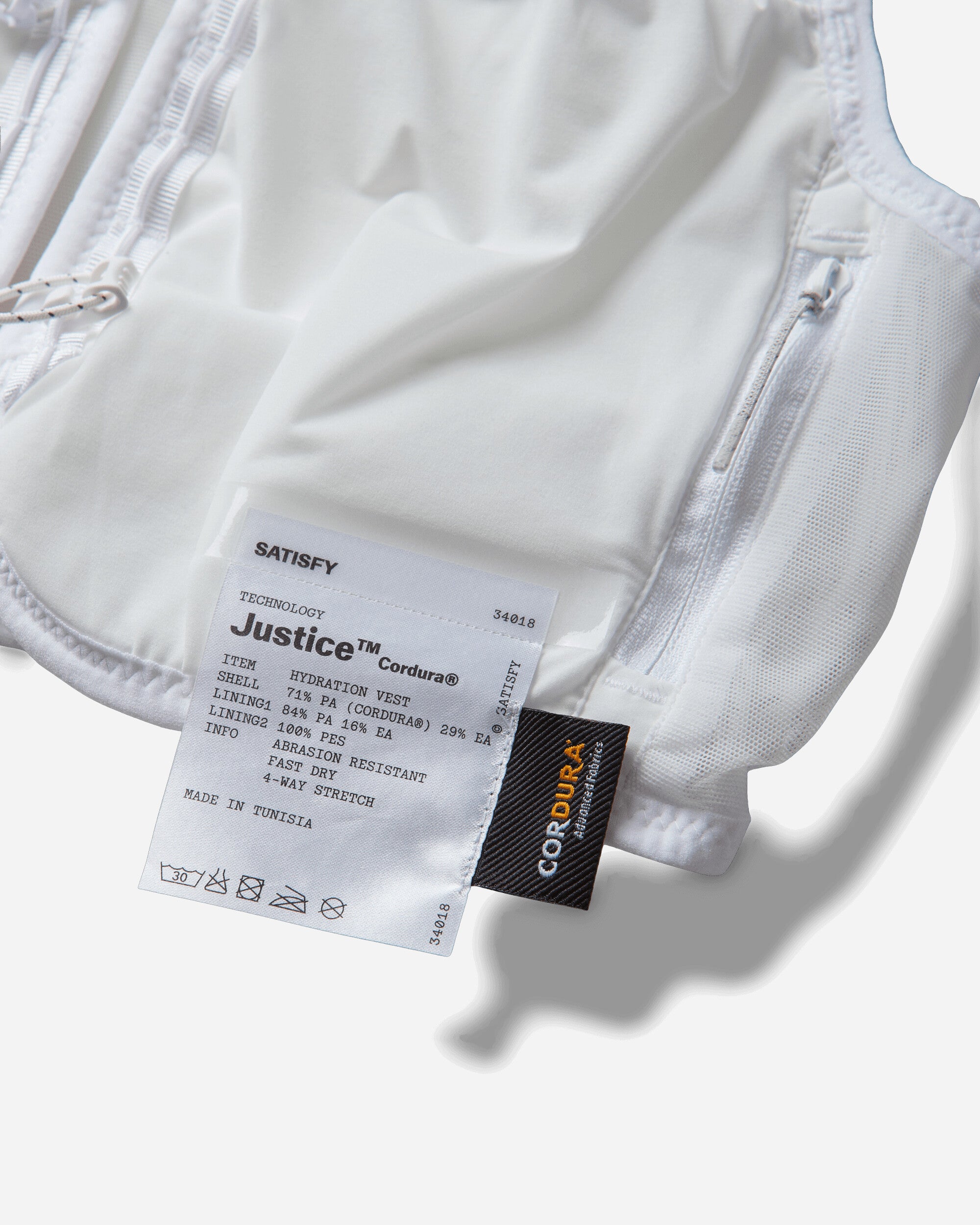 Satisfy Justice Cordura Hydration Off White SA Coats and Jackets Vests 34044 11101