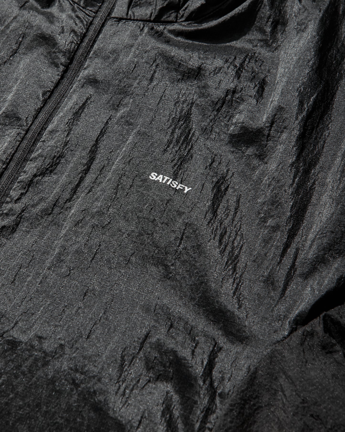 Satisfy Wmns Pertex Diamond Fuse Windbreaker Black SA Coats and Jackets Windbreakers 21023 00001