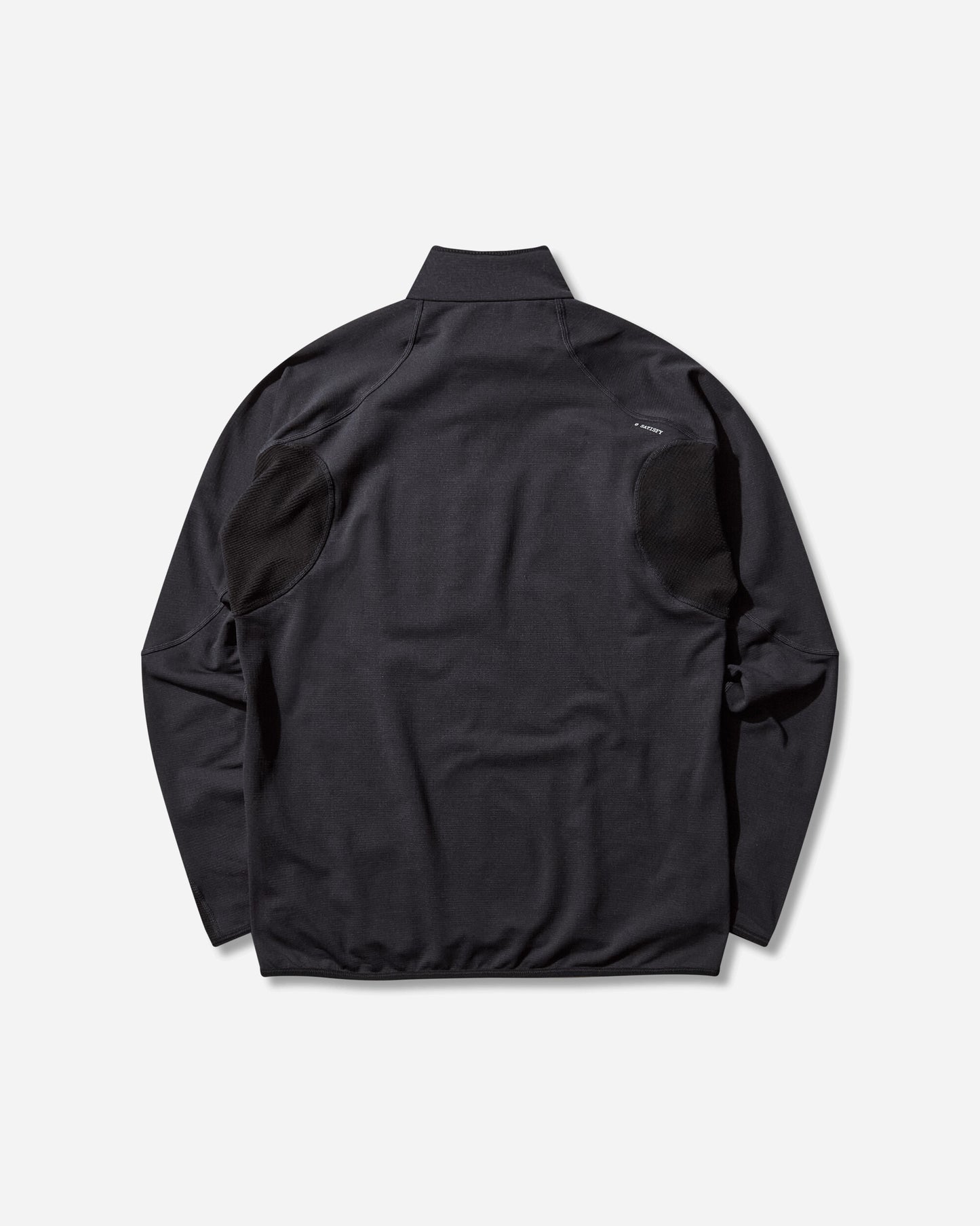 Satisfy FuzzFleece Half-Zip Black Sweatshirts Zip-Ups 11013 RRSA