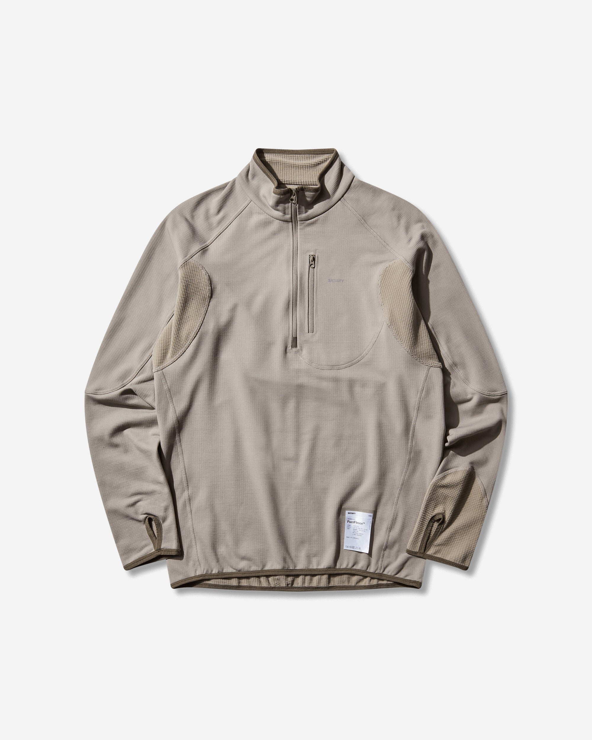 Satisfy FuzzFleece Half-Zip Rock Ridge Sweatshirts Zip-Ups 11013 81401