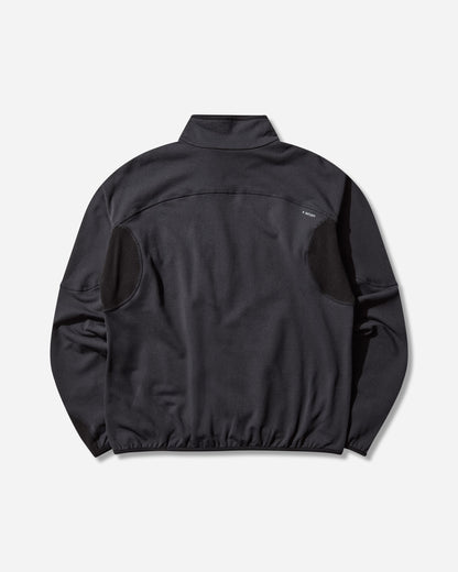 Satisfy Ghostfleece Half Zip Black Sweatshirts Zip-Ups 21005 00001