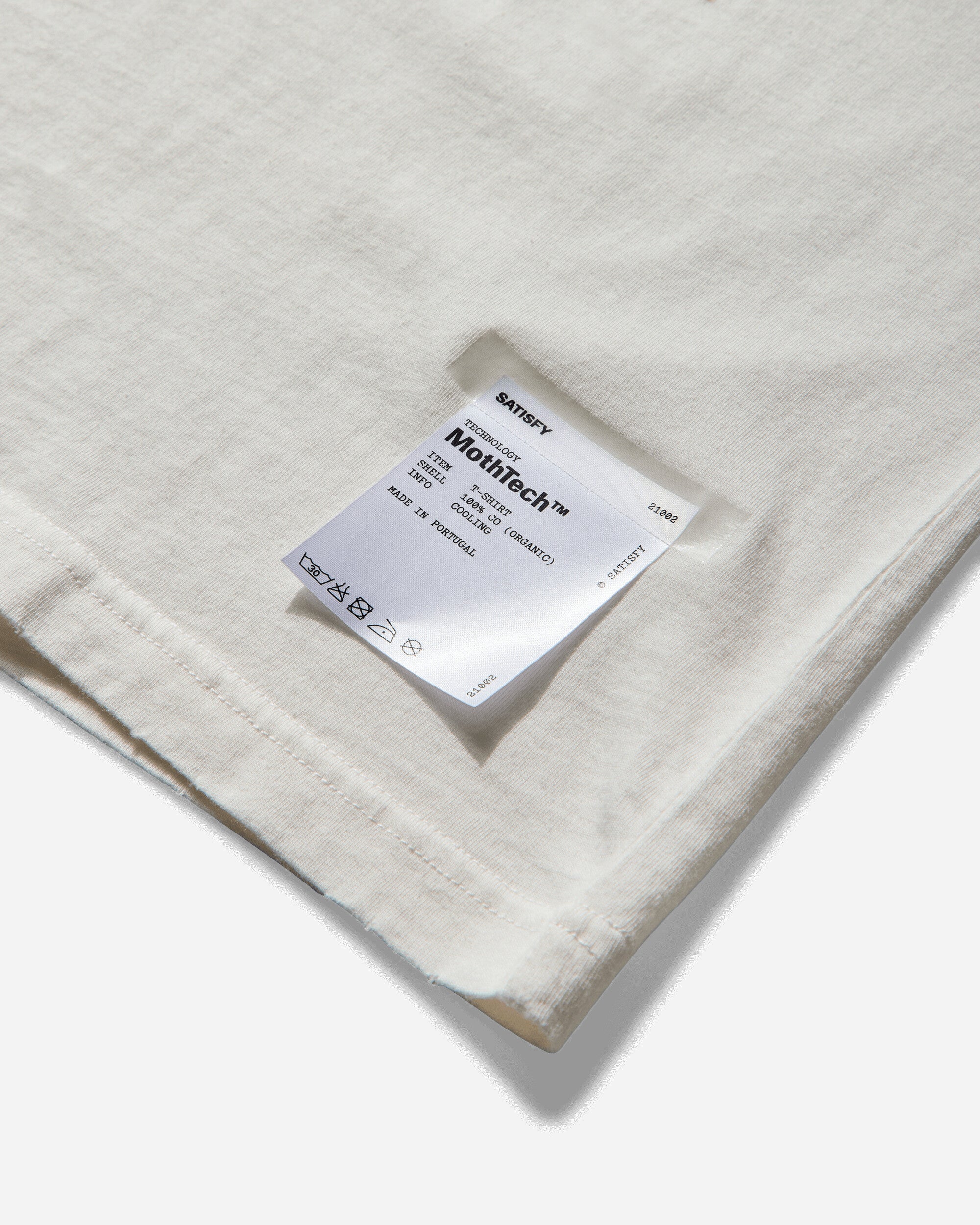 Satisfy Mothtech T Shirt Off White Sweatshirts Zip-Ups 21002 11113