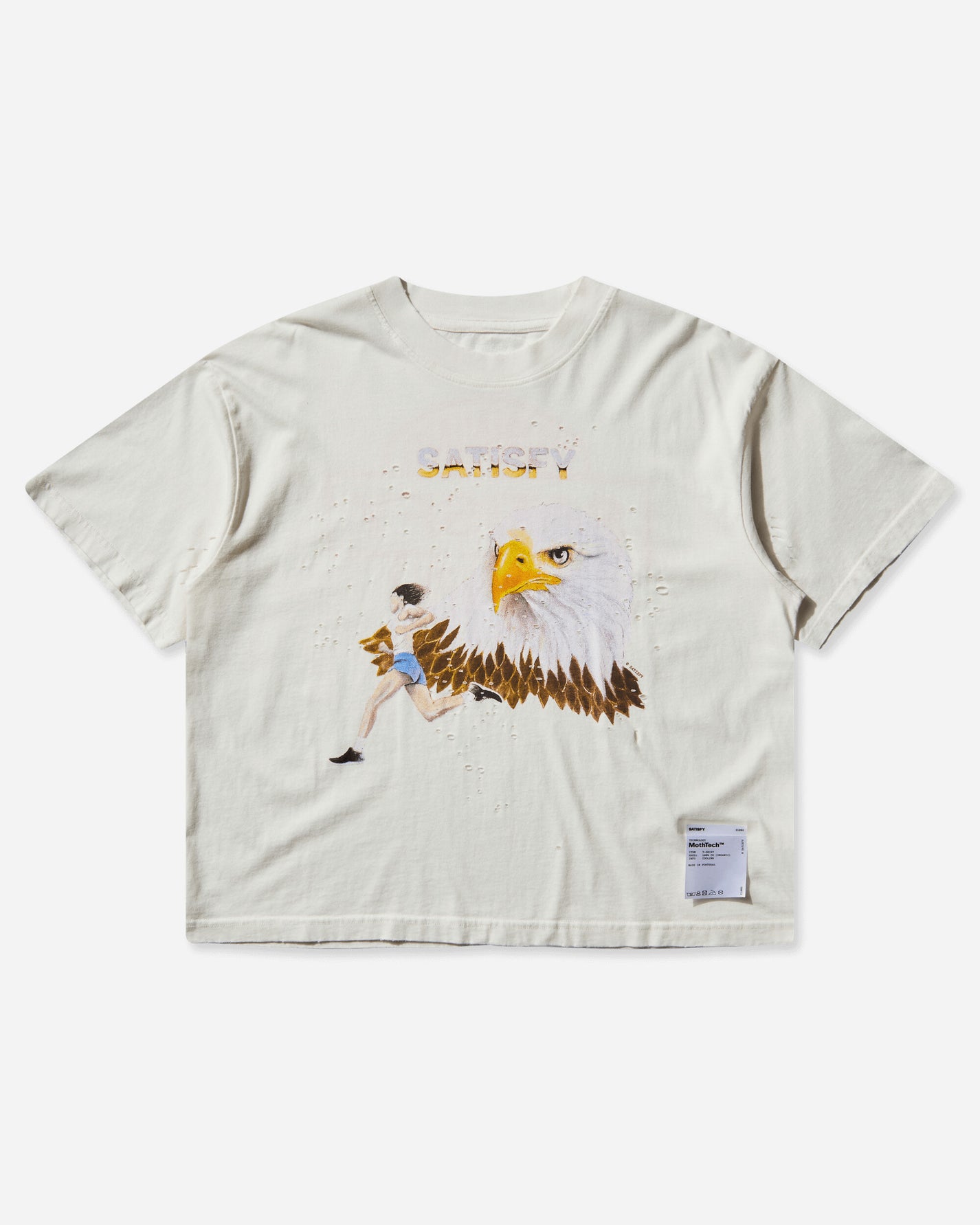 Satisfy Mothtech T Shirt Off White Sweatshirts Zip-Ups 21002 11113