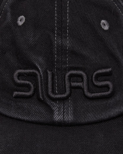 Silas Silas Logo Cap Washed Black Hats Caps LN-AC004A01 WASHEDBLACK
