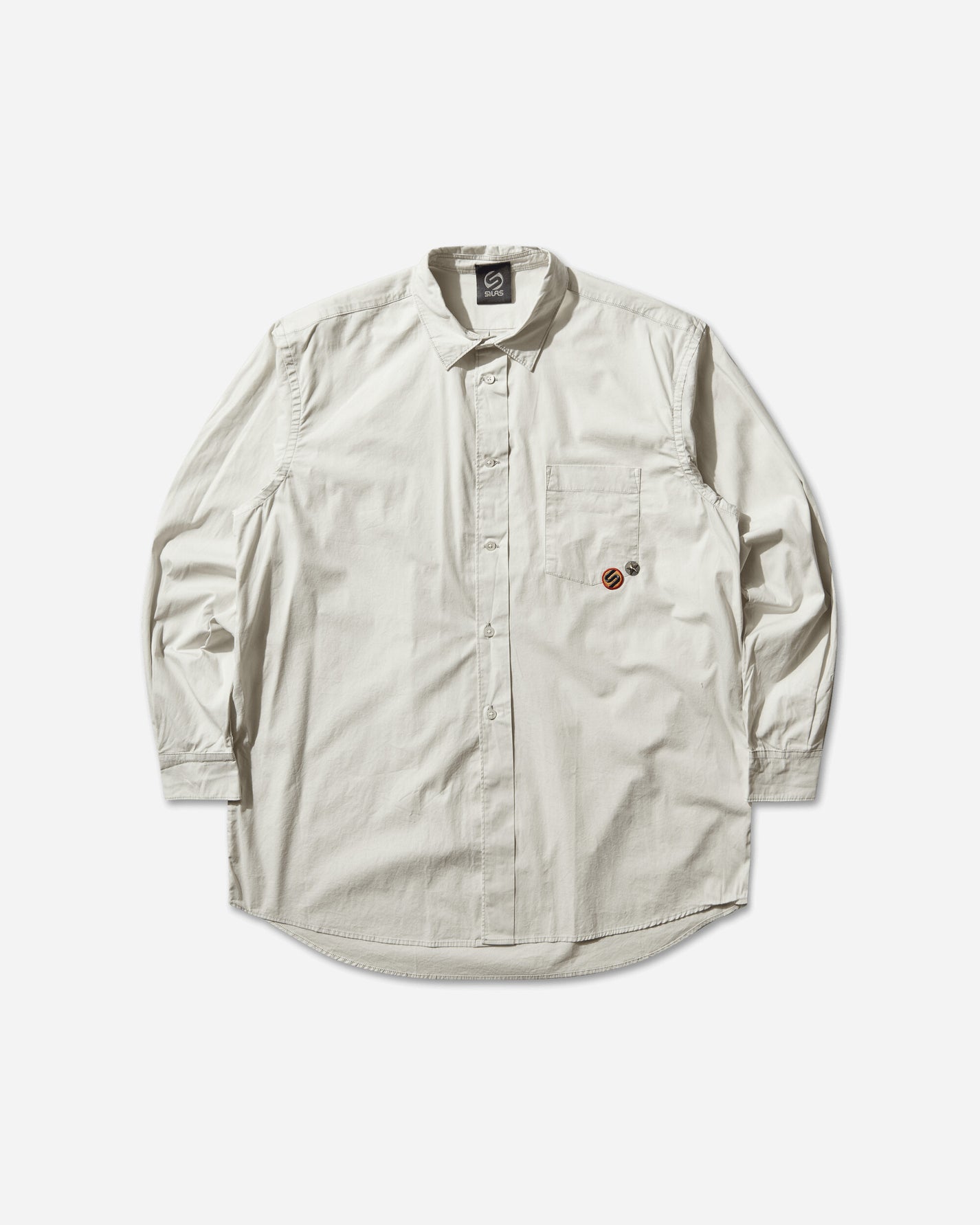 Silas Camp Shirt Off White Shirts Longsleeve Shirt LN-T001A01 OFFWHITE