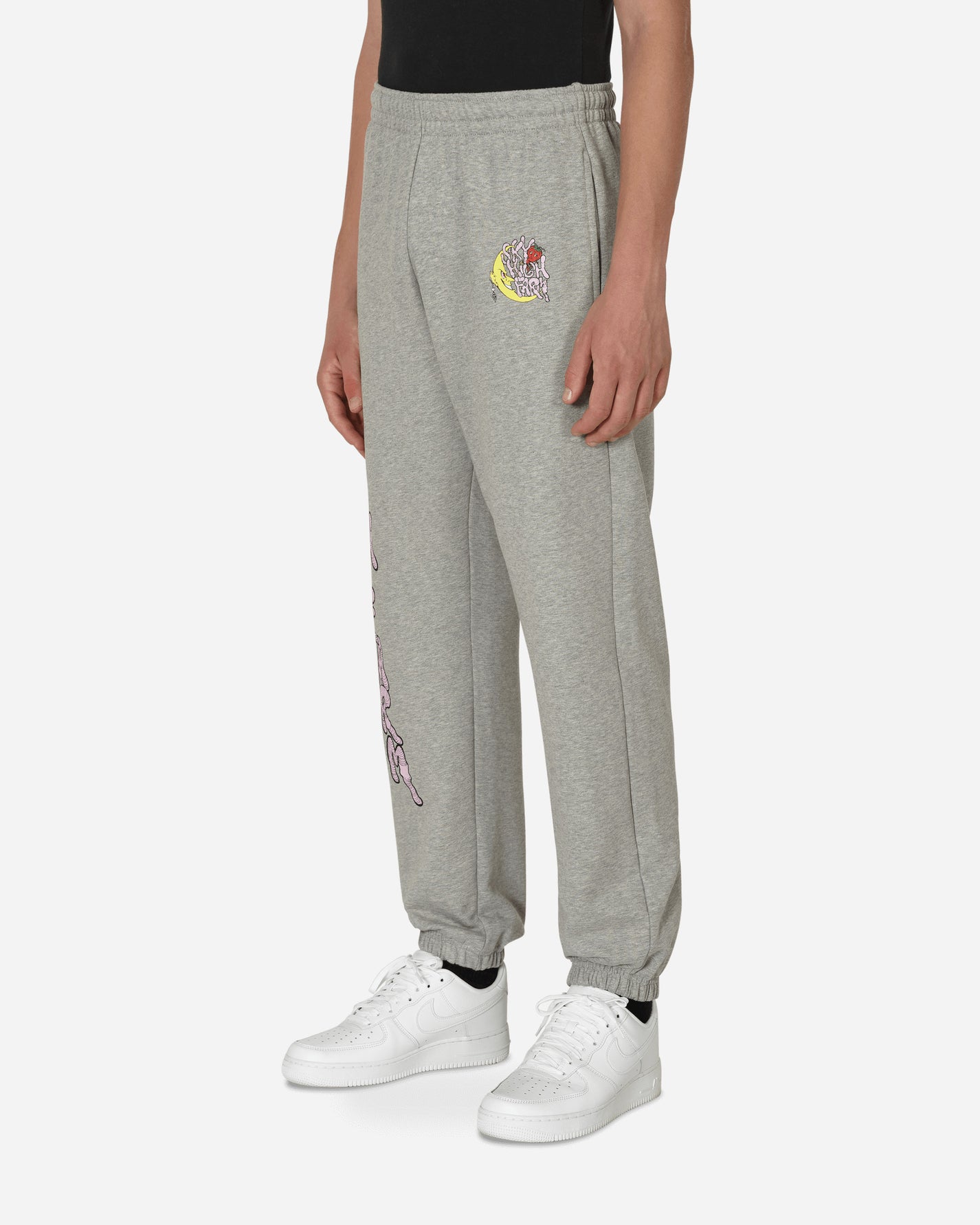 Sky High Farm Perennial Will Sheldon Print Grey Melange Pants Sweatpants SHF02P032 2