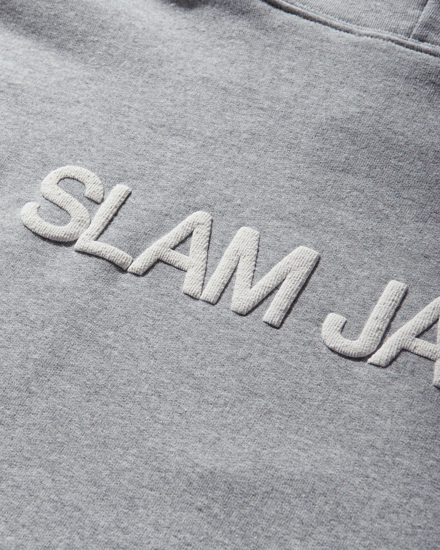 Slam Jam Graphic Hoodie Melange Sweatshirts Hoodies BBMW038FA05 GRY0019