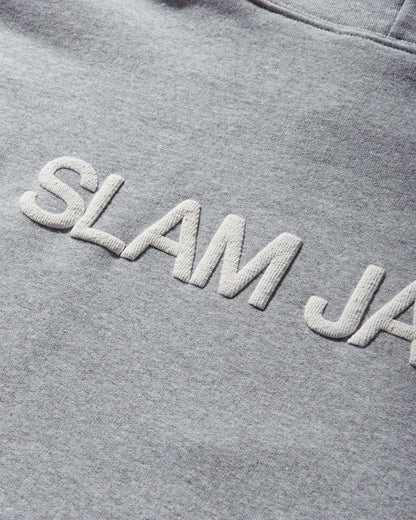 Slam Jam Graphic Hoodie Melange Sweatshirts Hoodies BBMW038FA05 GRY0019