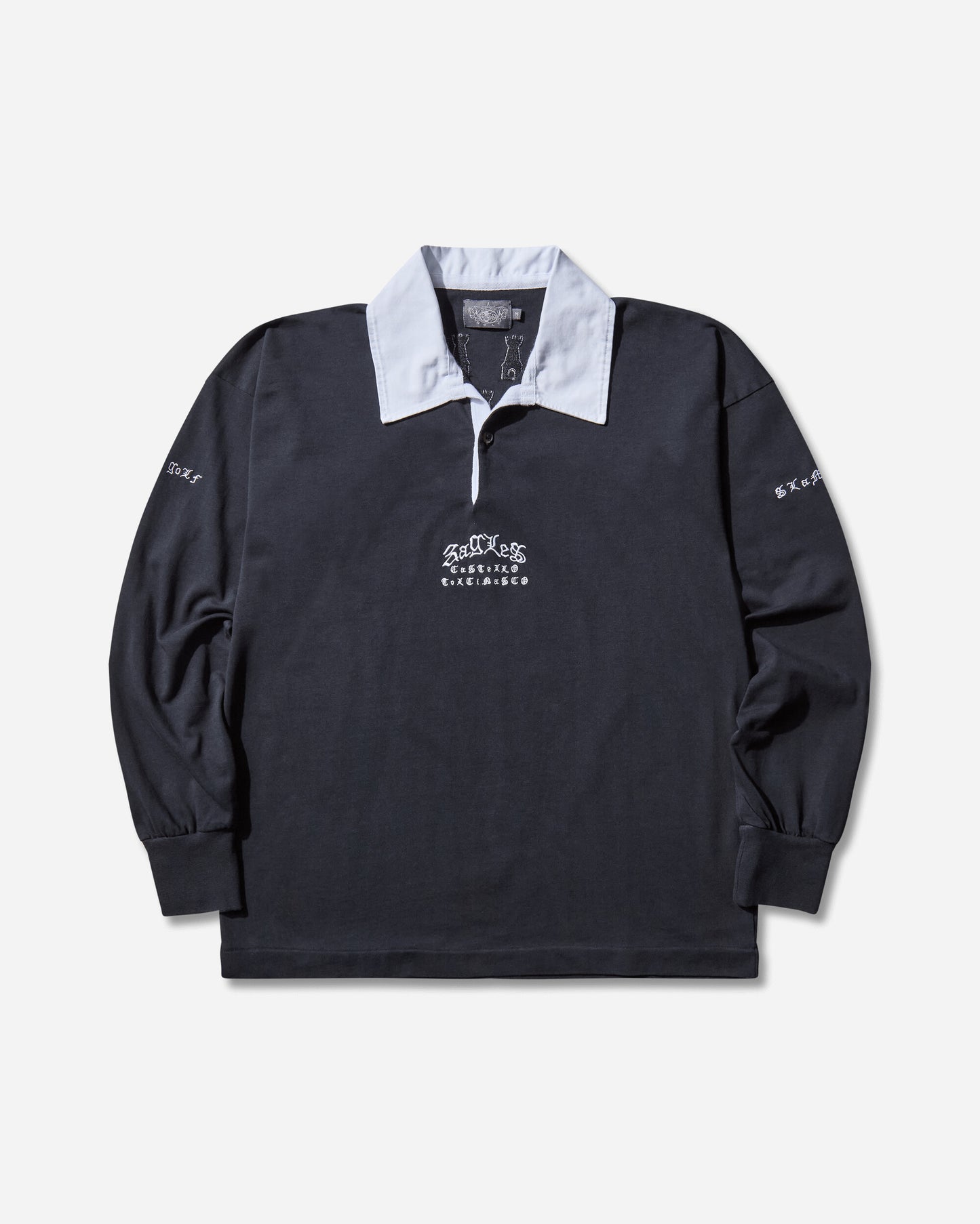 Slam Jam 3Eagles x Slam Jam Rugby Polo Navy T-Shirts Polo POSA2G001 NVY