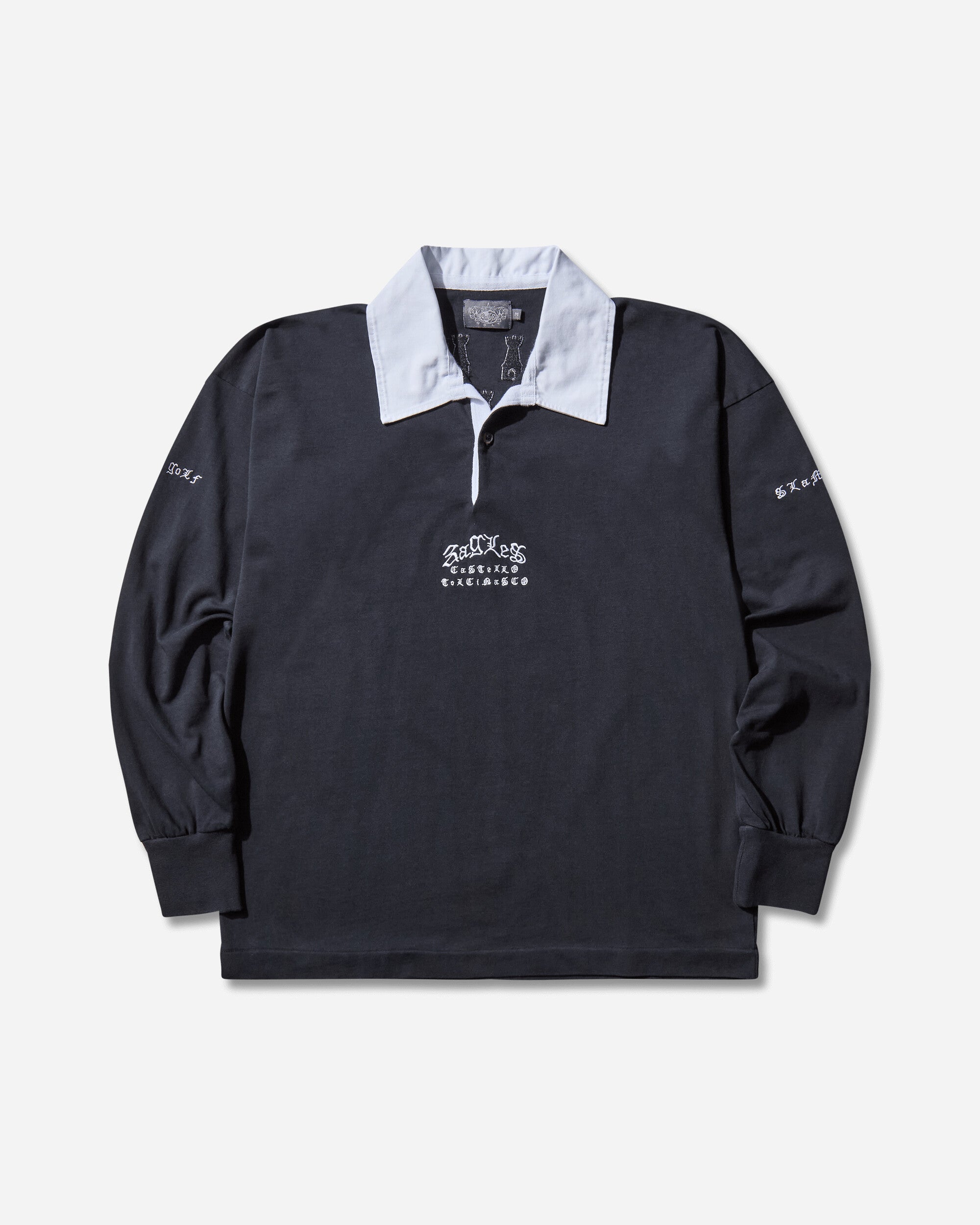 Slam Jam 3Eagles x Slam Jam Rugby Polo Navy T-Shirts Polo POSA2G001 NVY