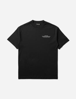 Slam Jam Alma T-Shirt Black T-Shirts Shortsleeve SJPRALMAS BLK