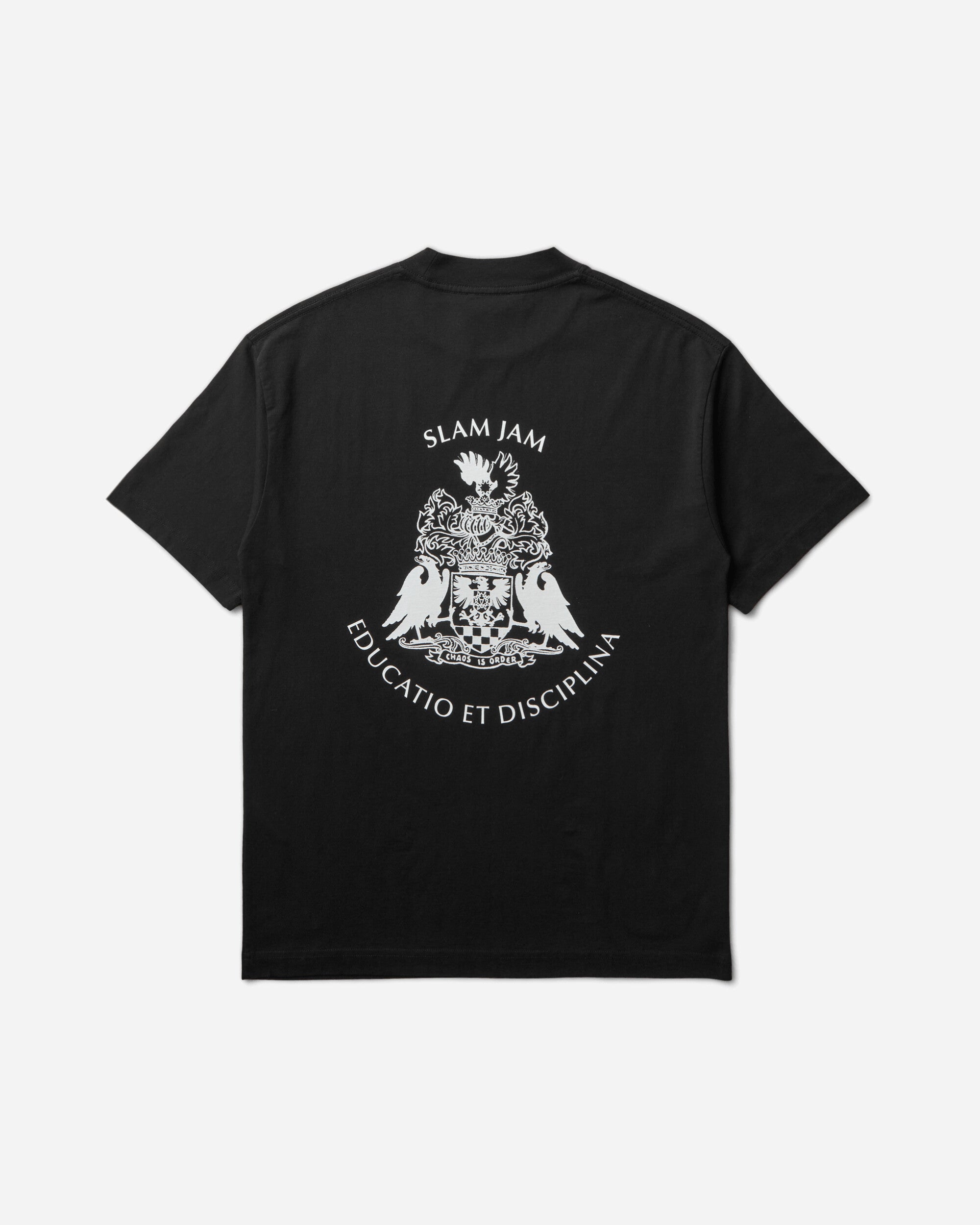 Slam Jam Alma T-Shirt Black T-Shirts Shortsleeve SJPRALMAS BLK