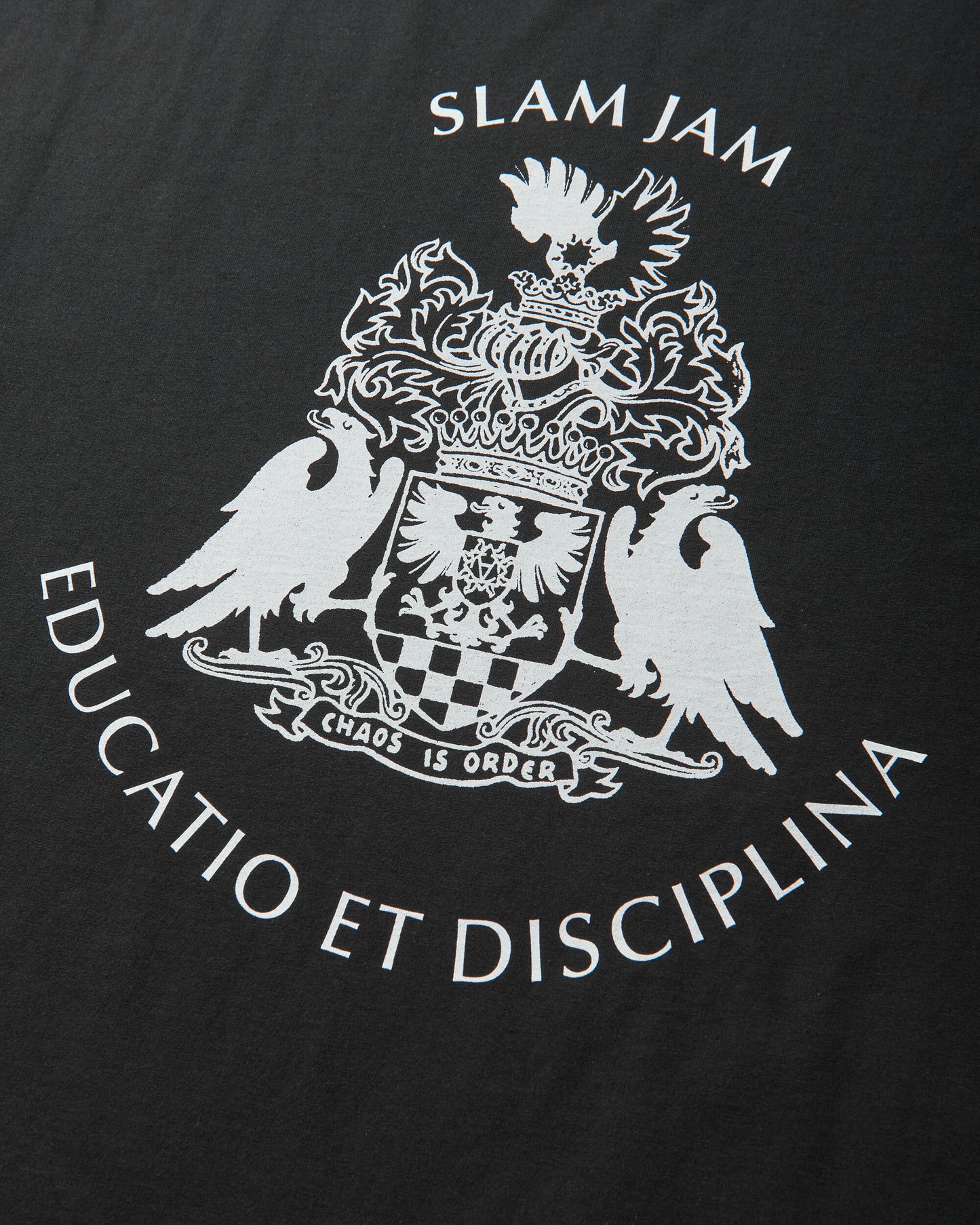 Slam Jam Alma T-Shirt Black T-Shirts Shortsleeve SJPRALMAS BLK
