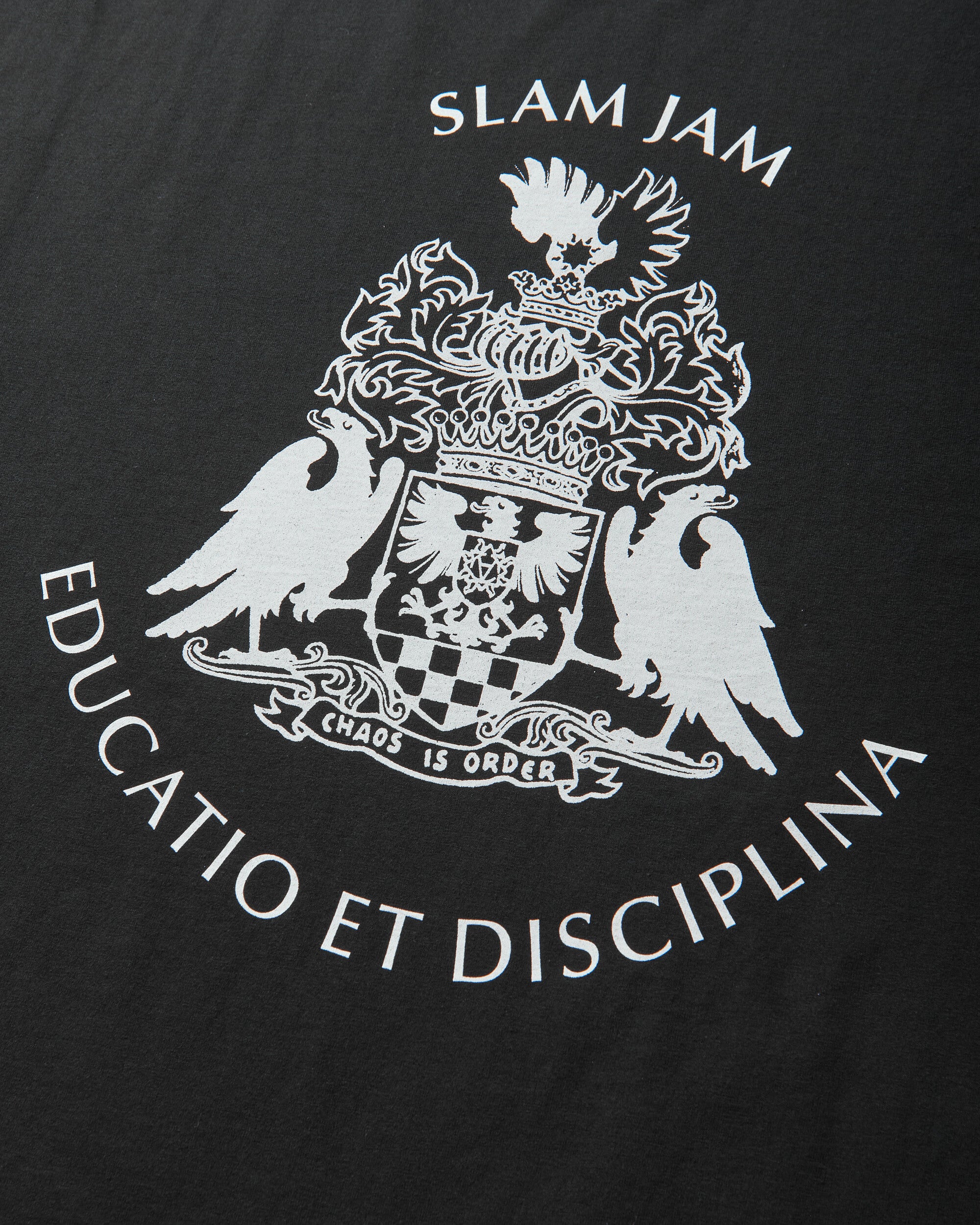 Slam Jam Alma T-Shirt Black T-Shirts Shortsleeve SJPRALMAS BLK