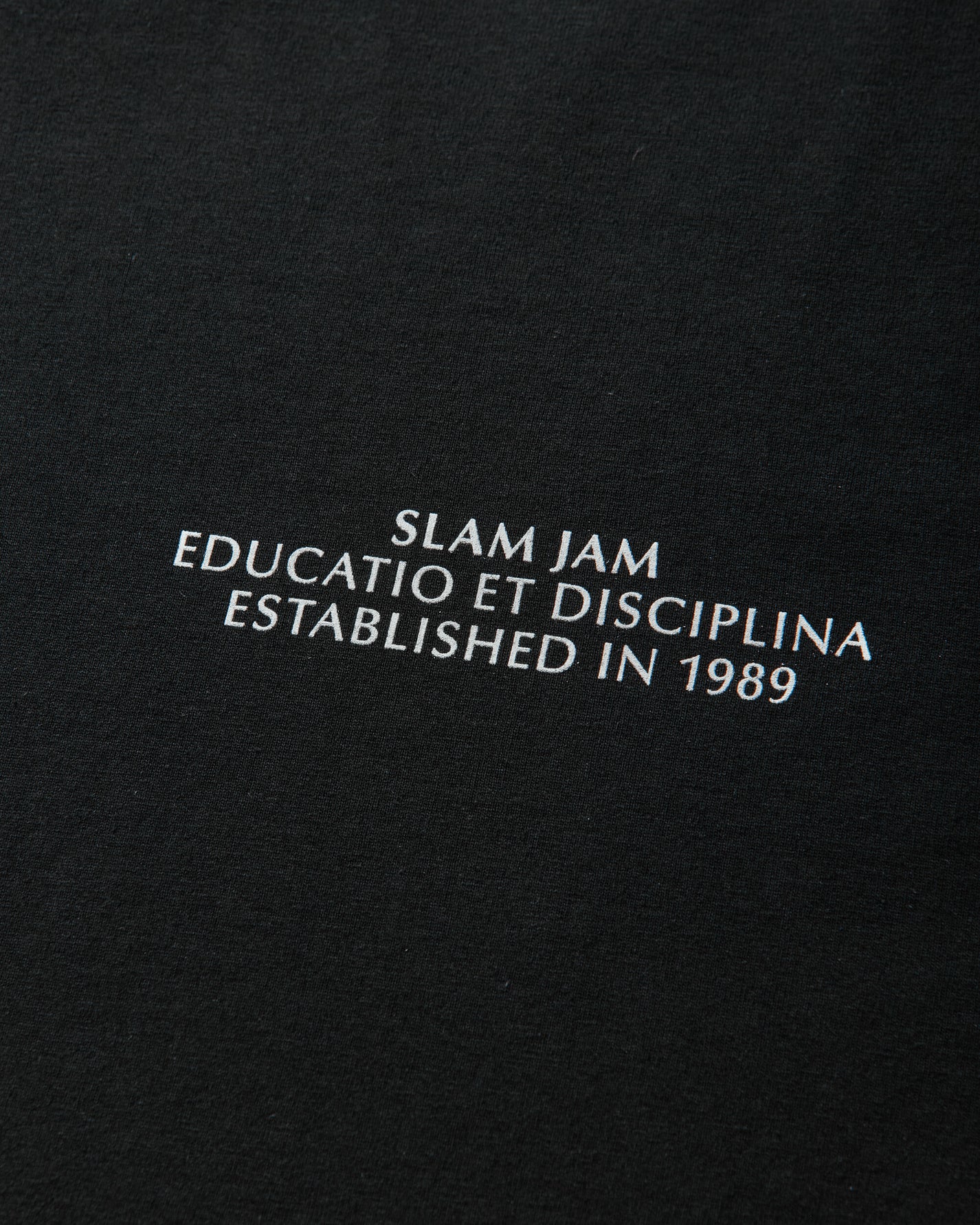 Slam Jam Alma T-Shirt Black T-Shirts Shortsleeve SJPRALMAS BLK