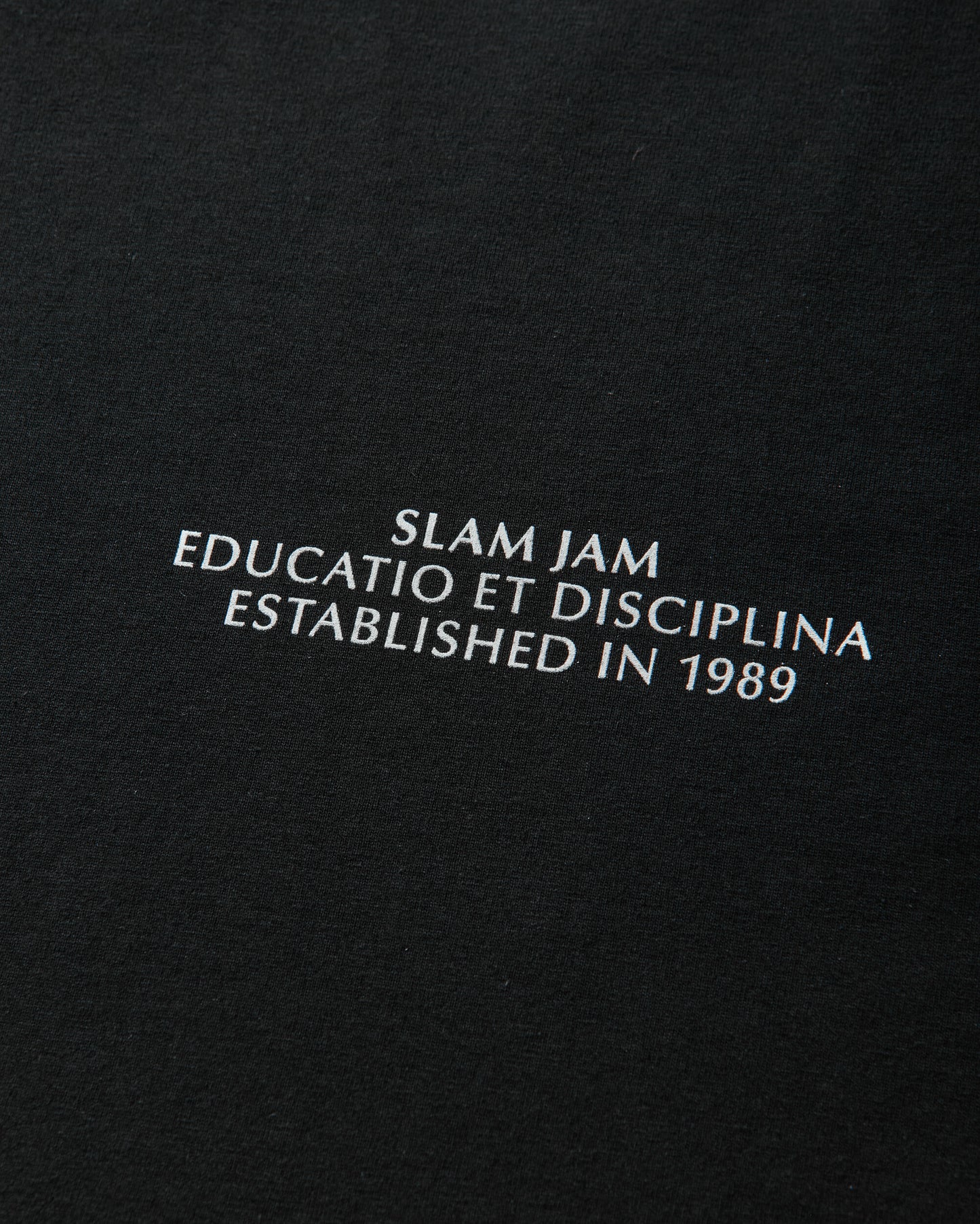 Slam Jam Alma T-Shirt Black T-Shirts Shortsleeve SJPRALMAS BLK