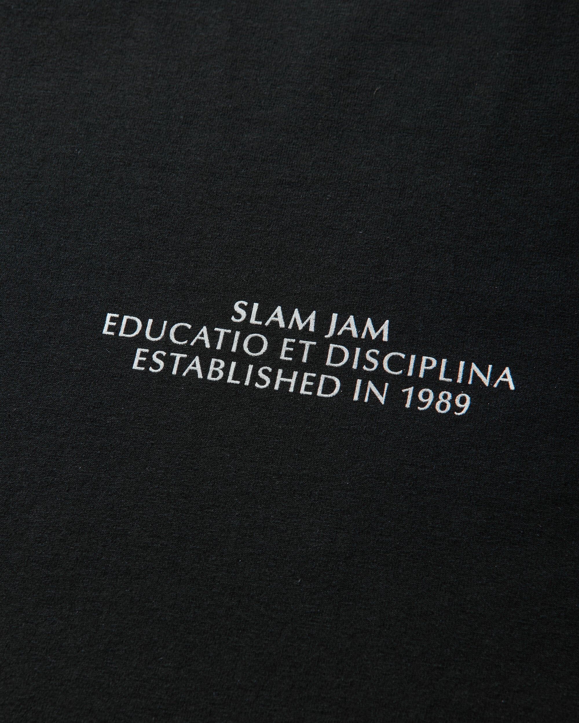 Slam Jam Alma T-Shirt Black T-Shirts Shortsleeve SJPRALMAS BLK