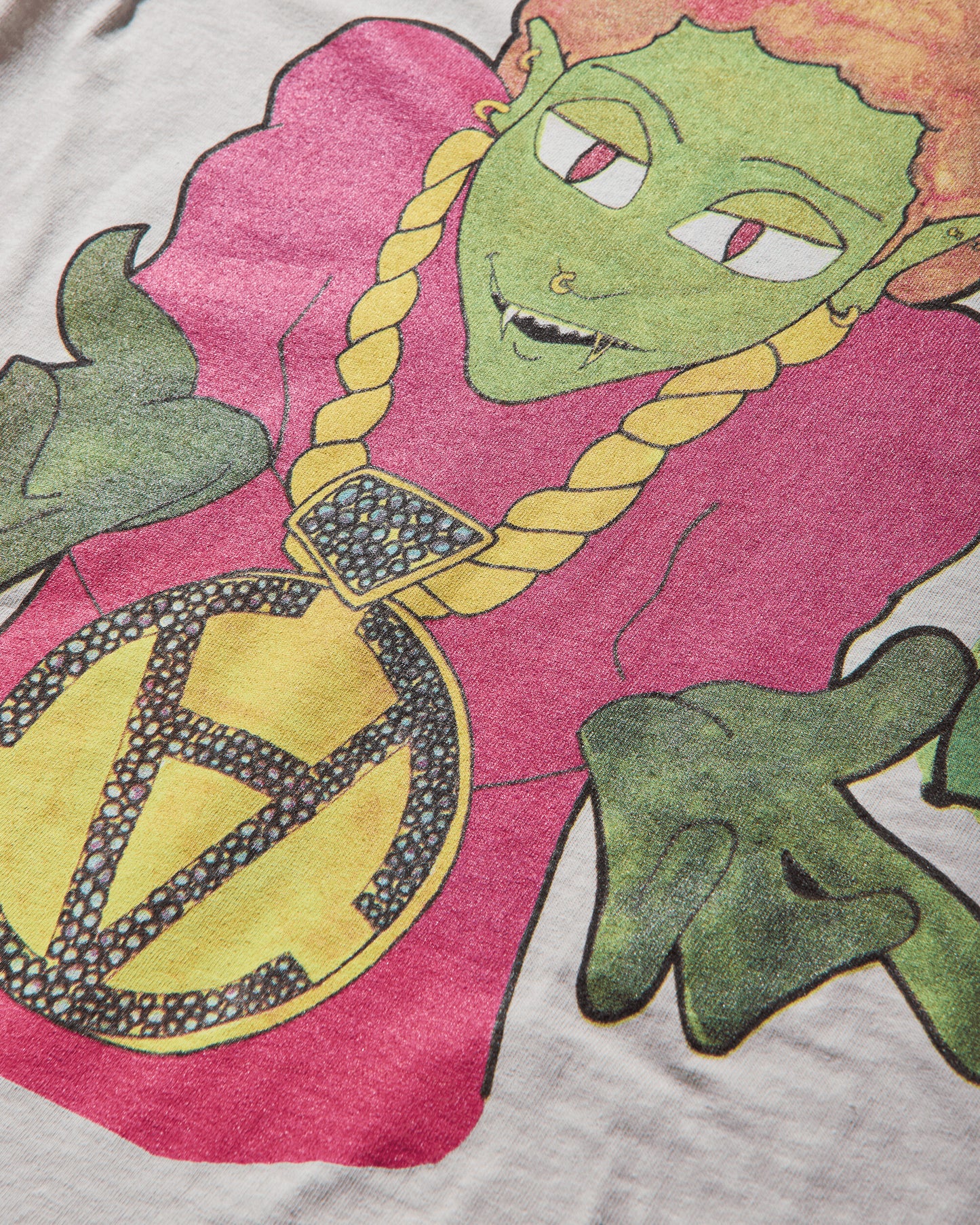 Slam Jam Andre Thompson X Slam Jam T-Shirt Grey T-Shirts Shortsleeve SJANDRETEE2 GRY