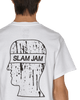 Slam Jam Brain Dead/ Slam Jam Charity Tees White T-Shirts Shortsleeve SJCMTS01JY01 WHT001