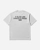 Slam Jam Chaos Is Order T-Shirt White T-Shirts Shortsleeve SJPRCHAOS WHT