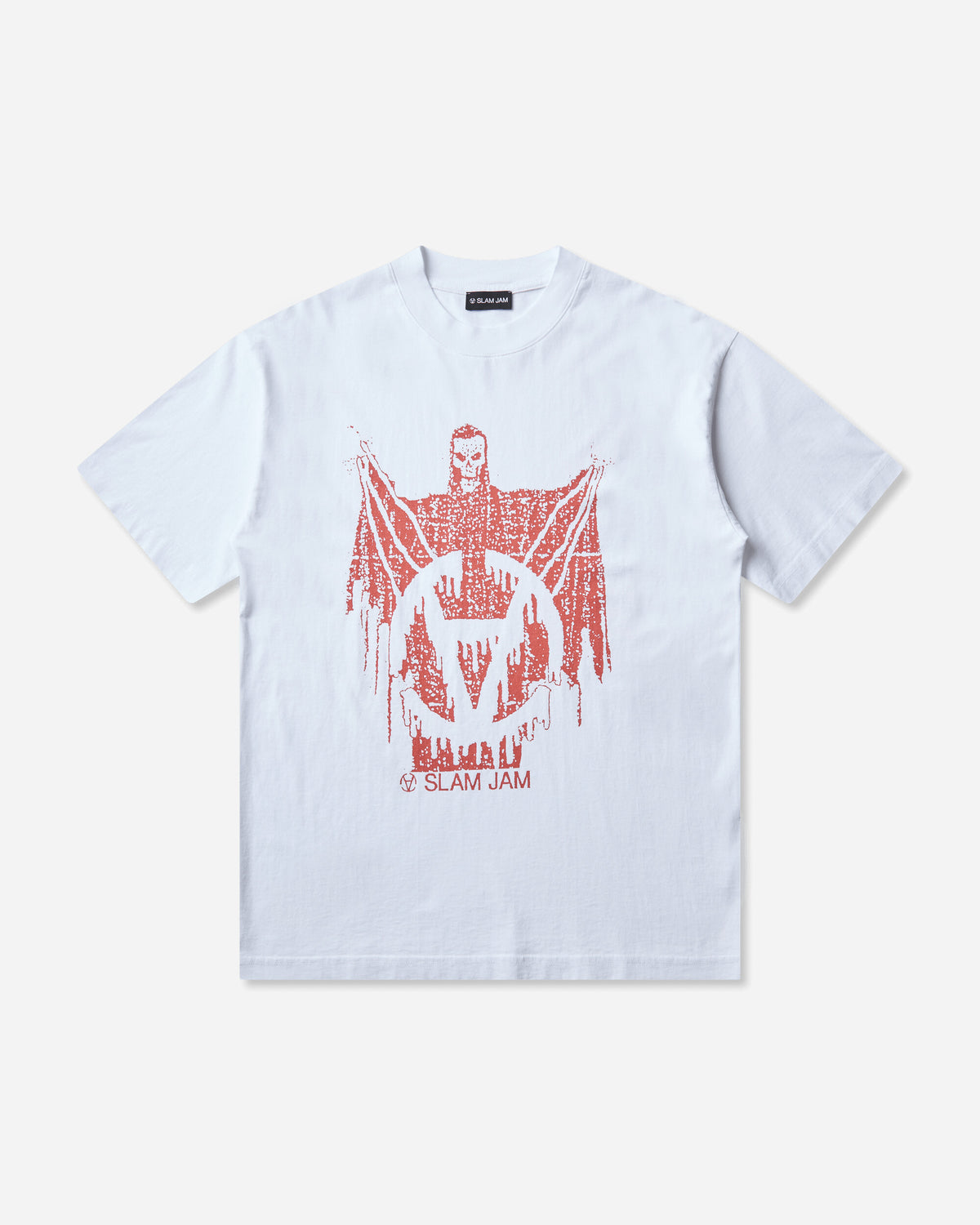Slam Jam Demon T-Shirt White T-Shirts Shortsleeve SJPRALMAS WHT