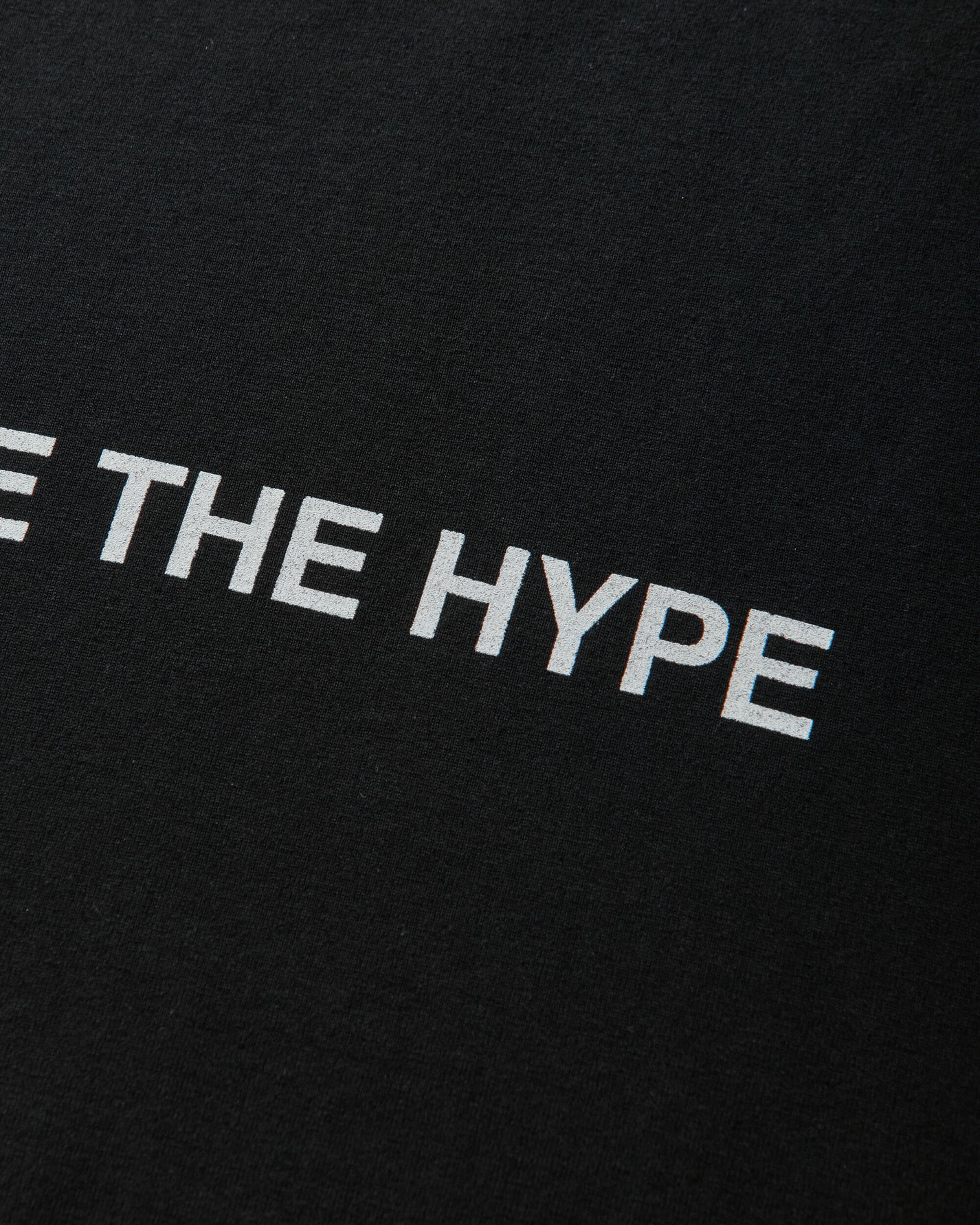 Slam Jam Don'T Believe The Hype T-Shirt Black T-Shirts Shortsleeve SJPRDONS BLK