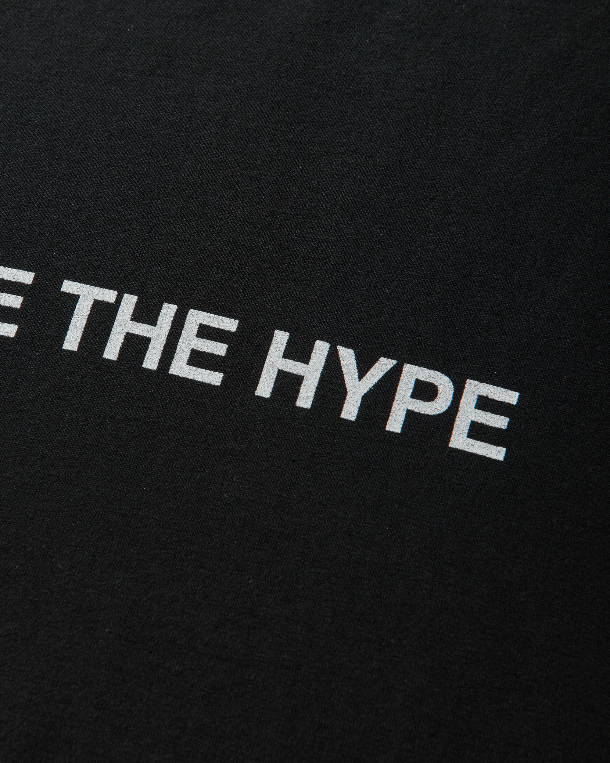 Slam Jam Don'T Believe The Hype T-Shirt Black T-Shirts Shortsleeve SJPRDONS BLK