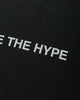 Slam Jam Don'T Believe The Hype T-Shirt Black T-Shirts Shortsleeve SJPRDONS BLK