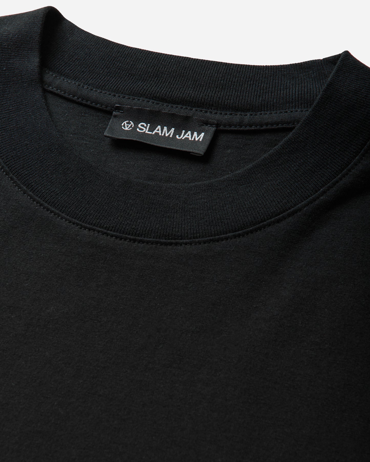Slam Jam Don'T Believe The Hype T-Shirt Black T-Shirts Shortsleeve SJPRDONS BLK