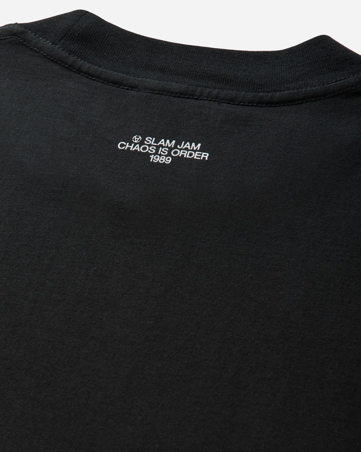 Slam Jam Don'T Believe The Hype T-Shirt Black T-Shirts Shortsleeve SJPRDONS BLK