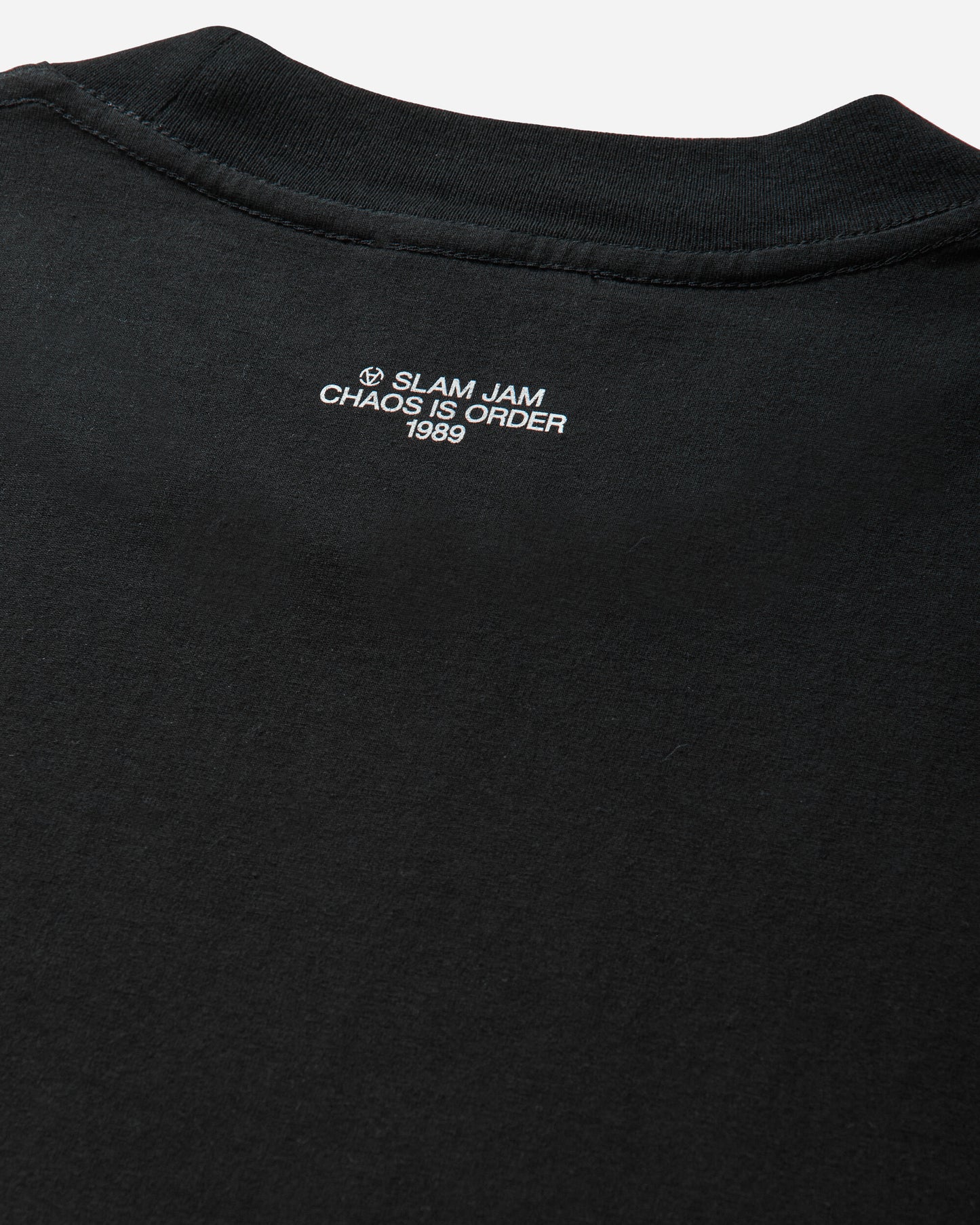 Slam Jam Don'T Believe The Hype T-Shirt Black T-Shirts Shortsleeve SJPRDONS BLK
