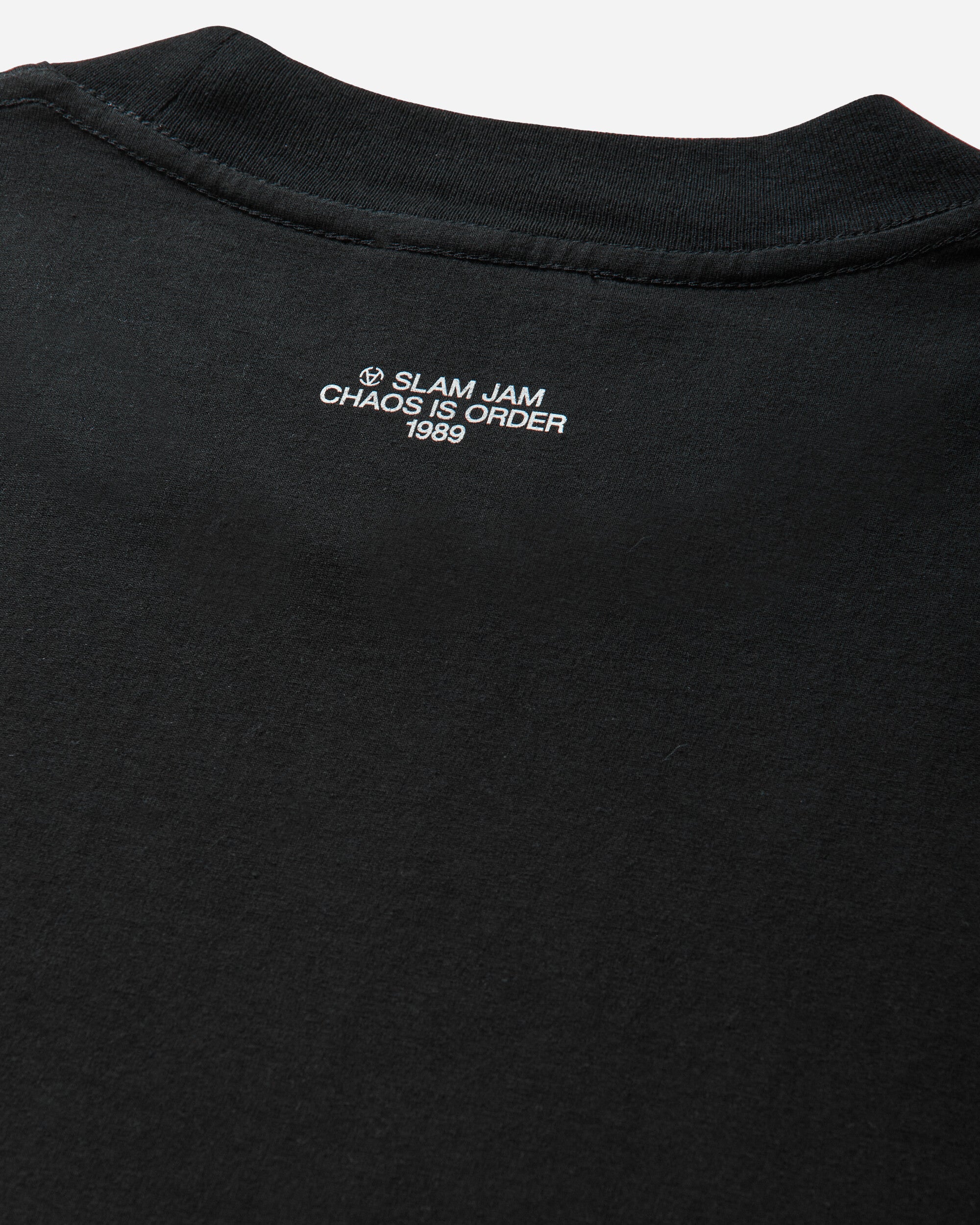 Slam Jam Don'T Believe The Hype T-Shirt Black T-Shirts Shortsleeve SJPRDONS BLK