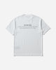 Slam Jam Educatio Et Disciplina T-Shirt White T-Shirts Shortsleeve SJPRALMAS WHT