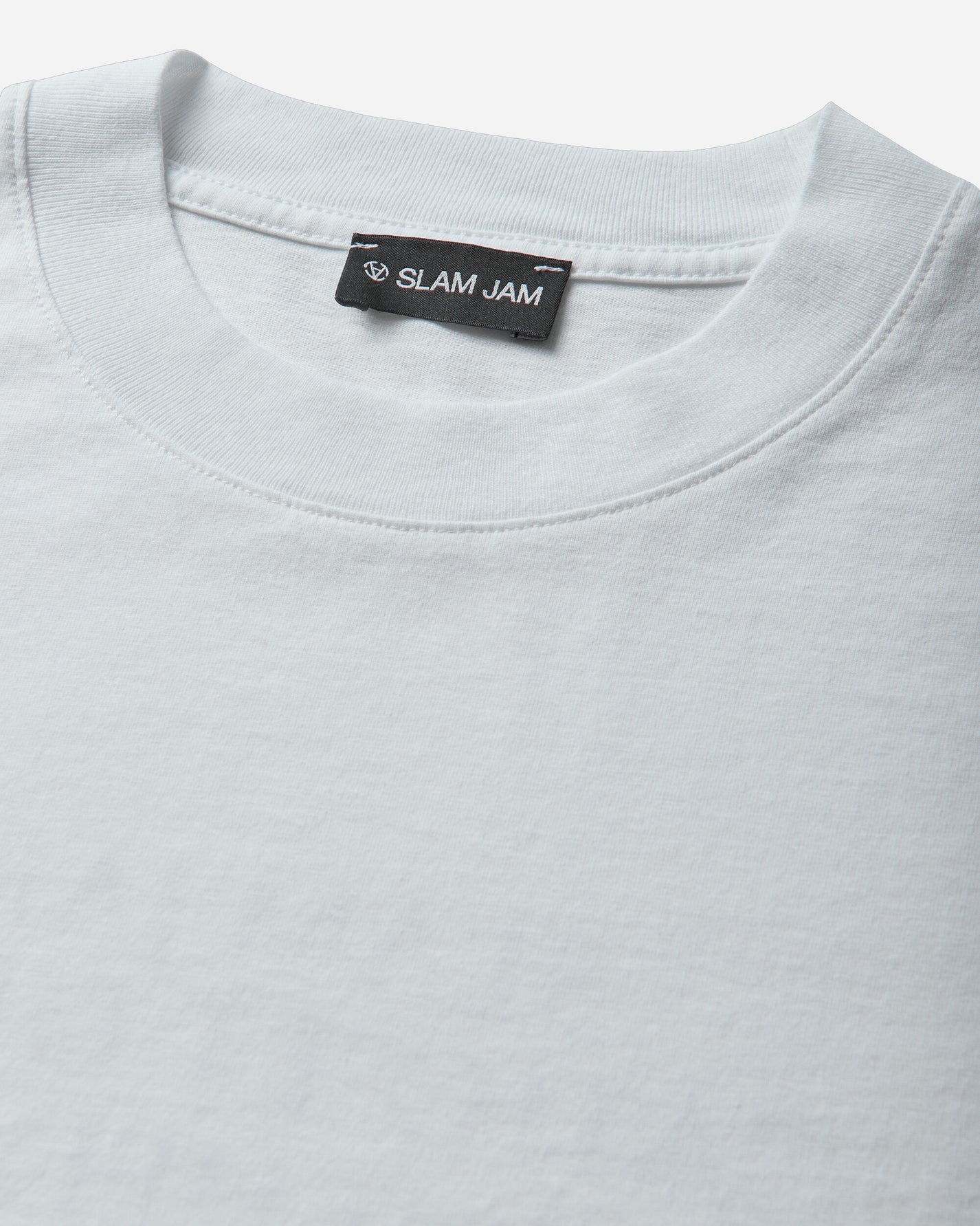 Slam Jam Educatio Et Disciplina T-Shirt White T-Shirts Shortsleeve SJPRALMAS WHT