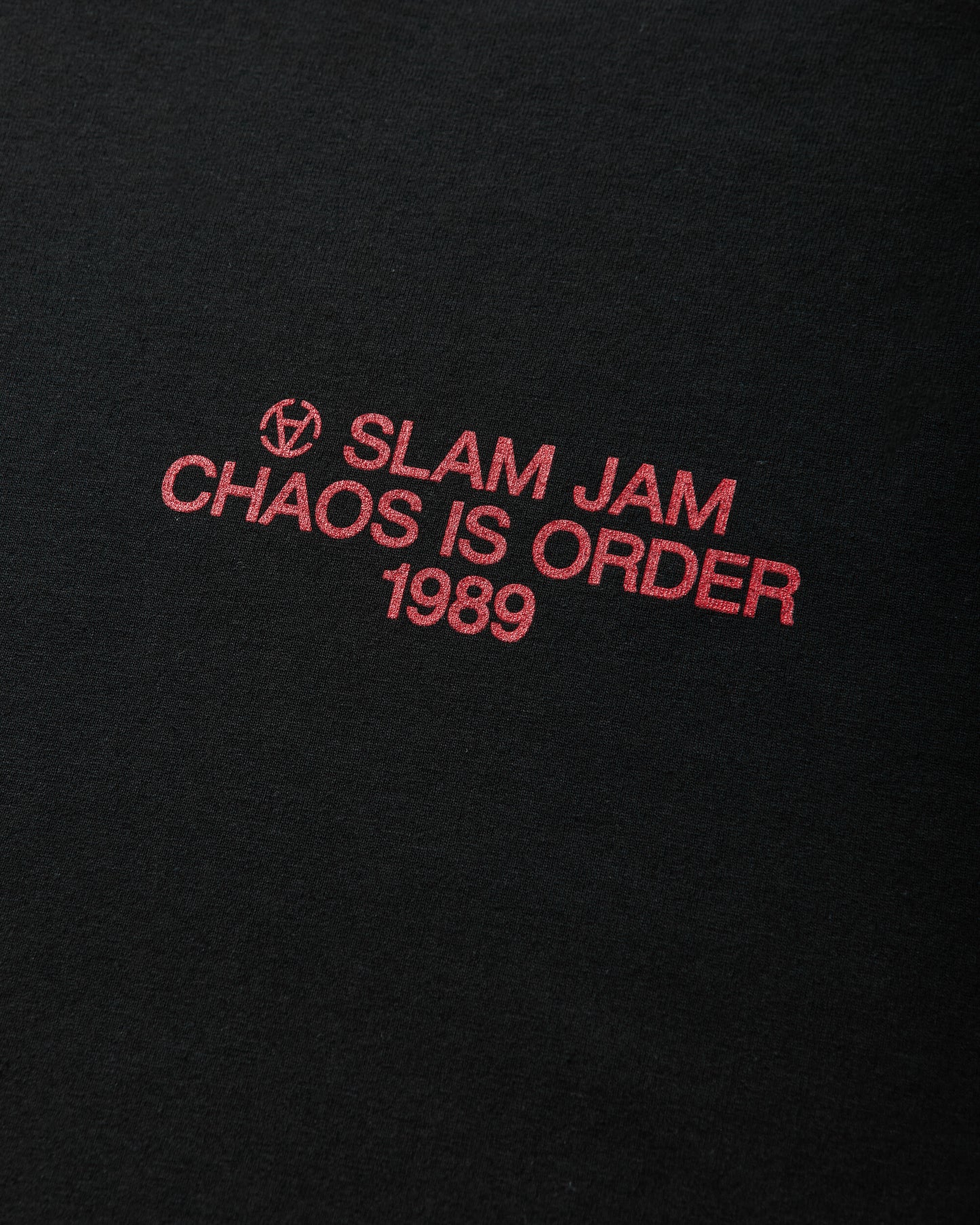 Slam Jam Head Quarter T-Shirt Black T-Shirts Shortsleeve SJPRHEADS BLK