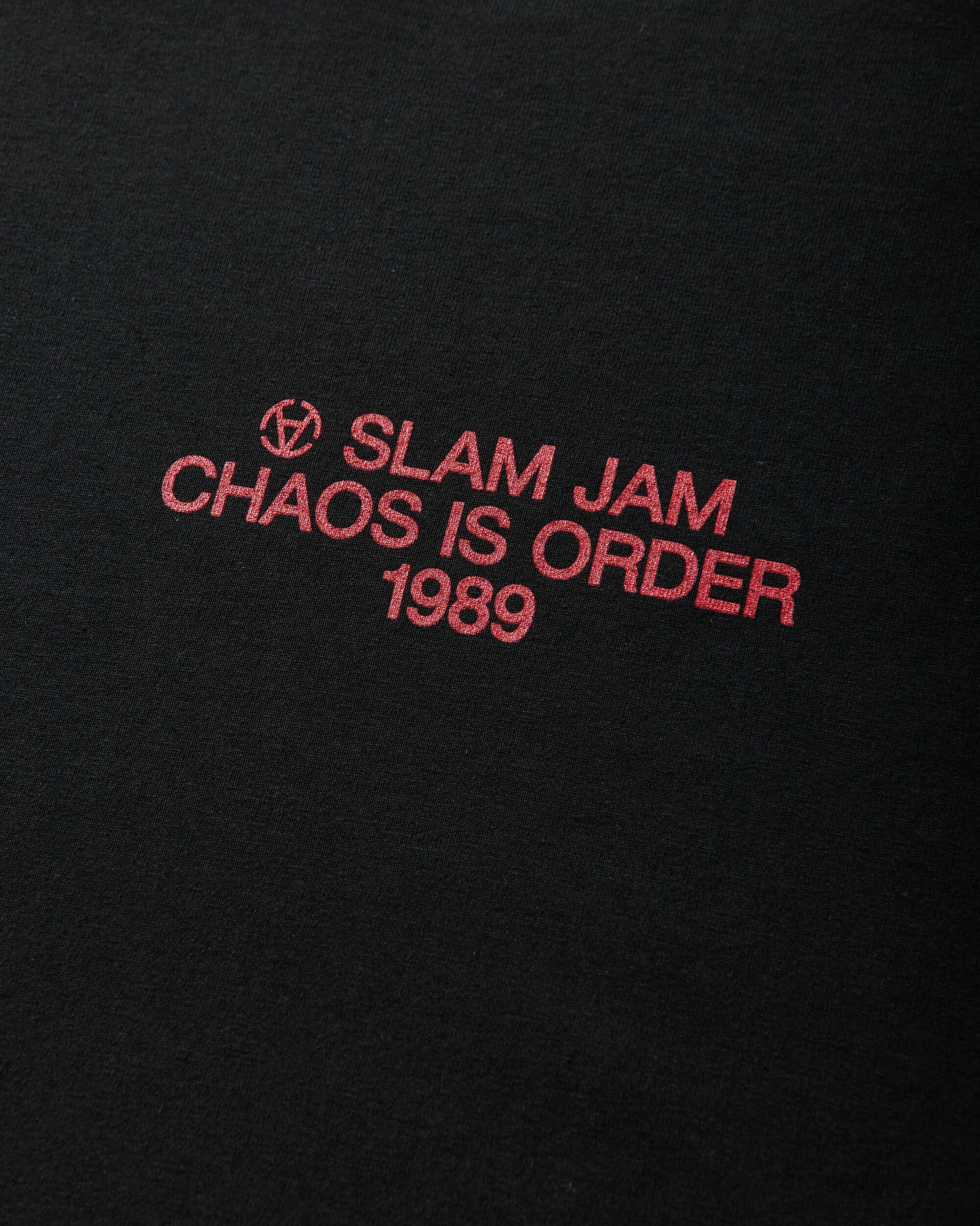 Slam Jam Head Quarter T-Shirt Black T-Shirts Shortsleeve SJPRHEADS BLK