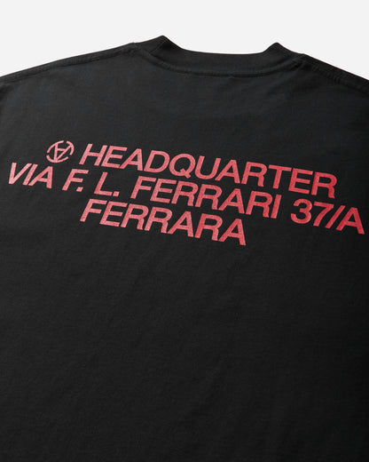 Slam Jam Head Quarter T-Shirt Black T-Shirts Shortsleeve SJPRHEADS BLK