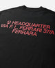 Slam Jam Head Quarter T-Shirt Black T-Shirts Shortsleeve SJPRHEADS BLK