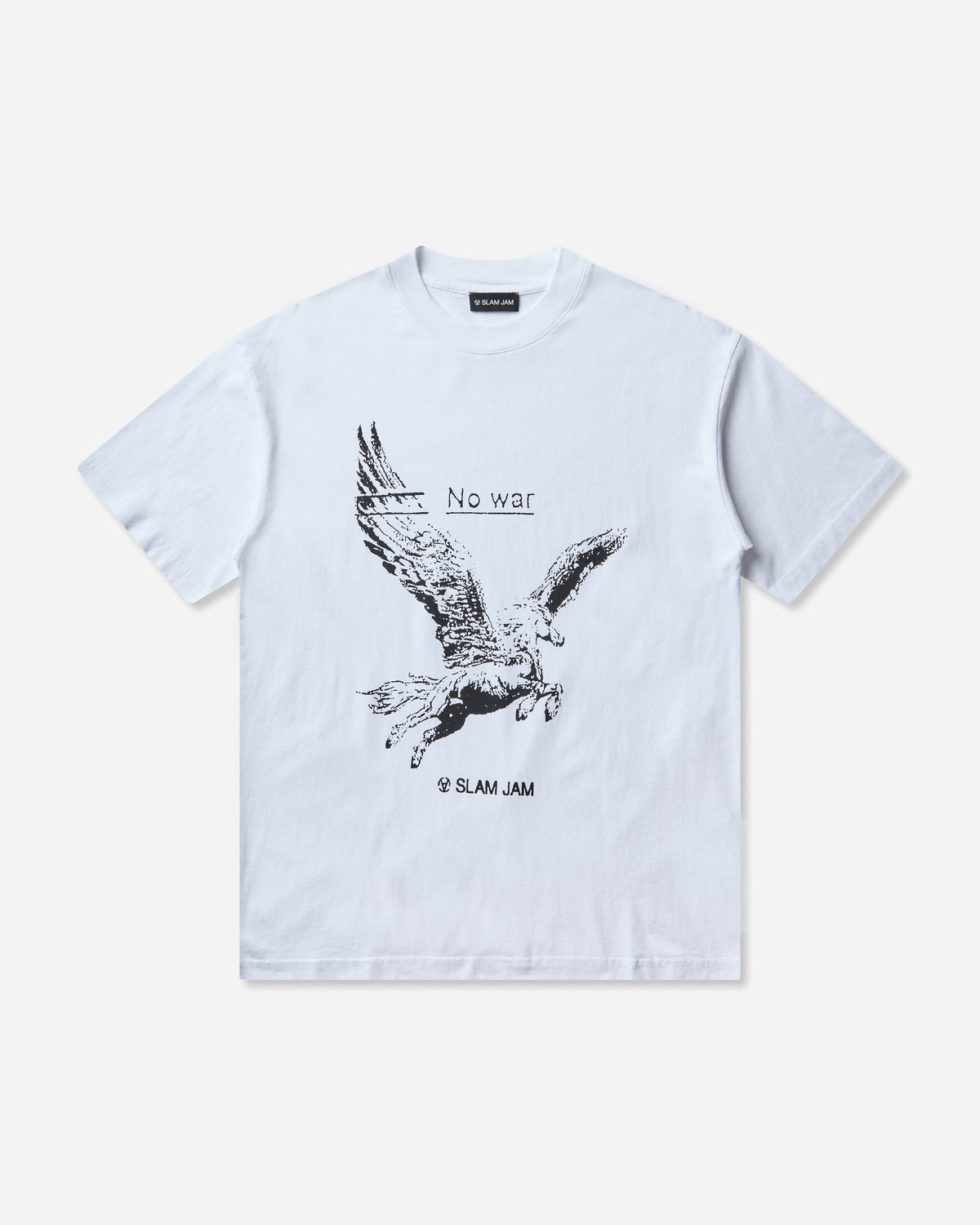 Slam Jam Pegasus T-Shirt White T-Shirts Shortsleeve SJPRDONS WHT